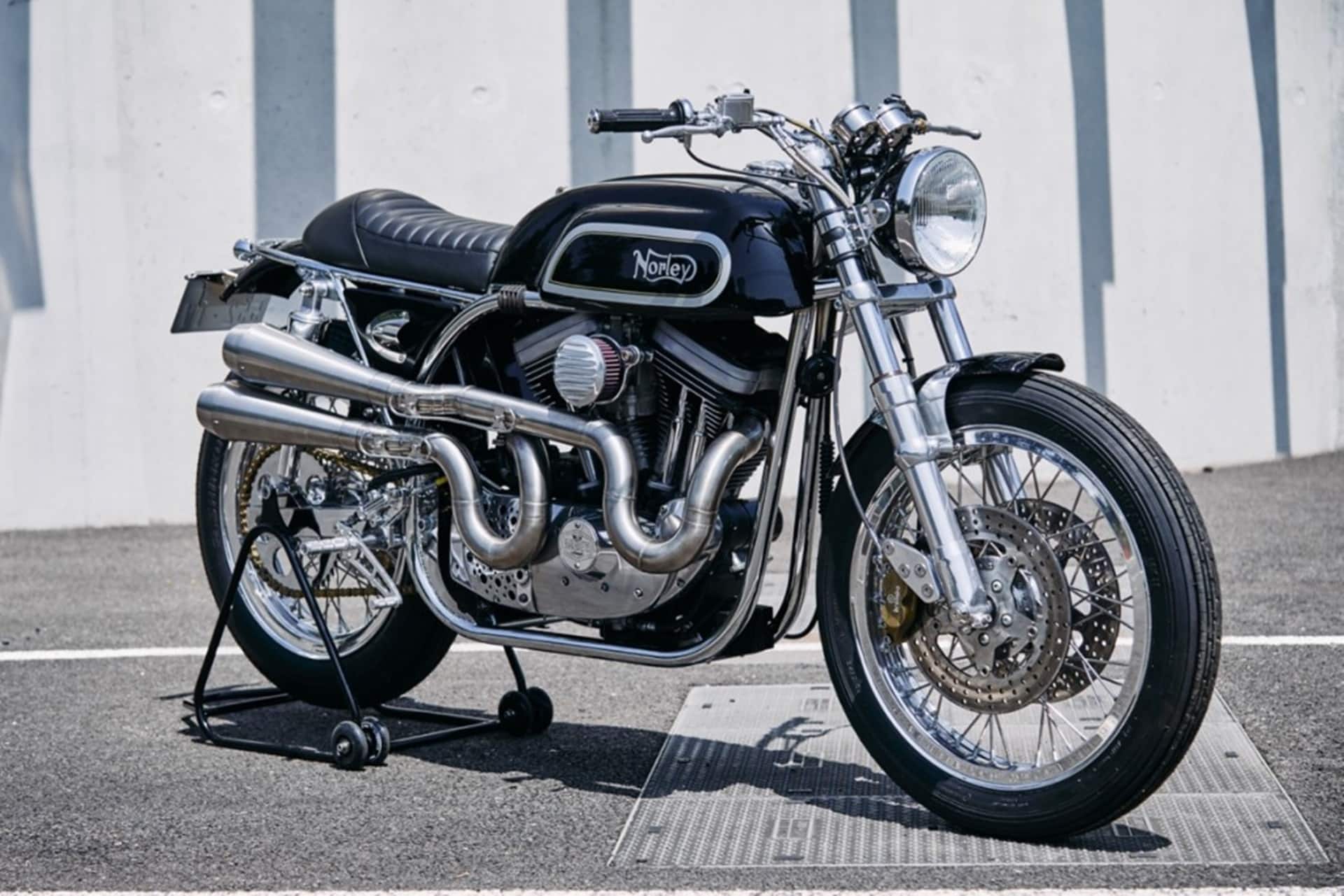 “Norley” Onyx by Cédric Camiade: Espíritu Café Racer a ambos lados del Atlántico