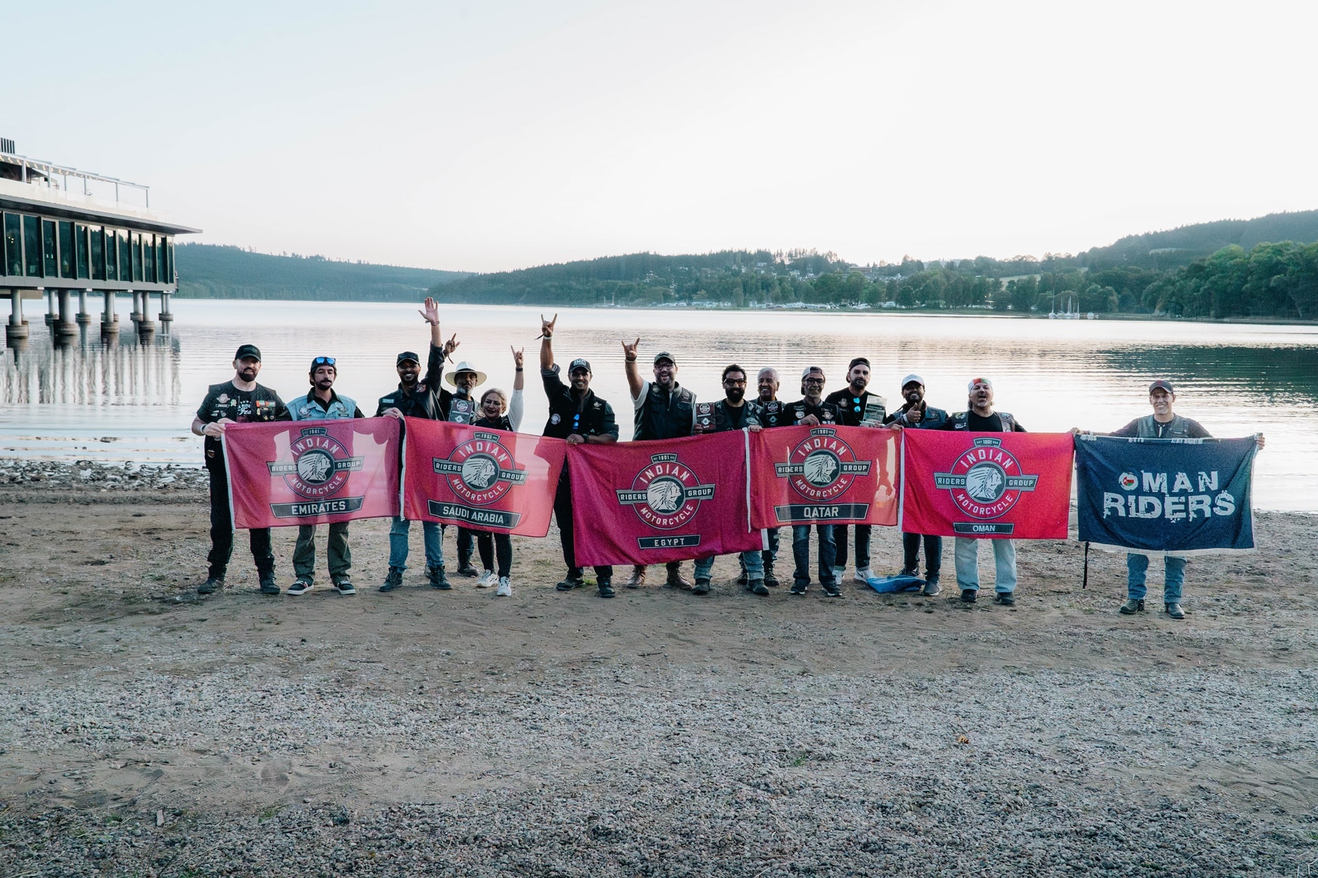 印度骑手节2025年：在一个难忘的庆祝活动中，来自44个不同国家的近4,000名参与者