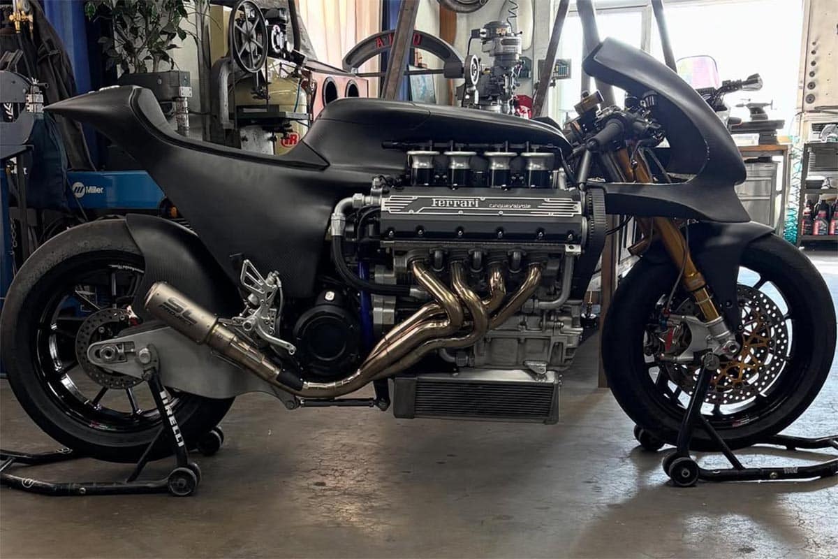 La HF355 con motor de Ferrari ya está lista y rodando por L.A.