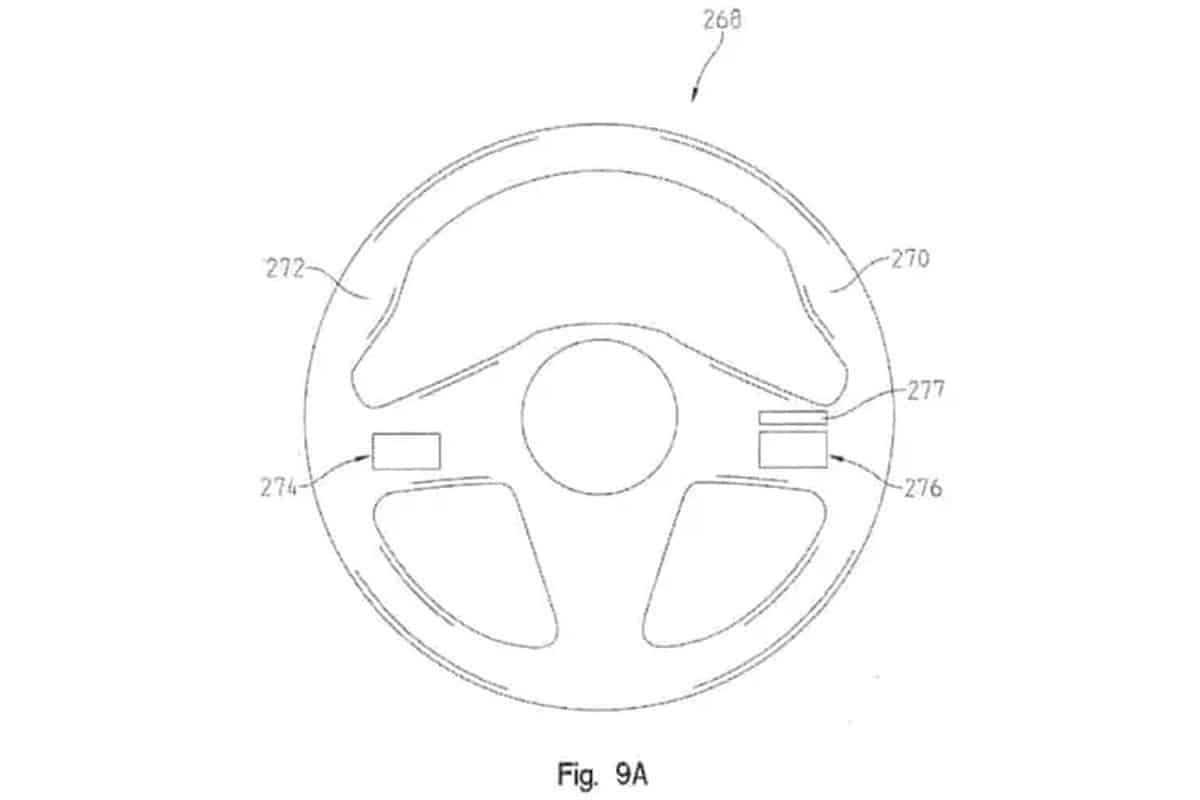 Polaris专利从方向盘本身的可调节阻尼系统