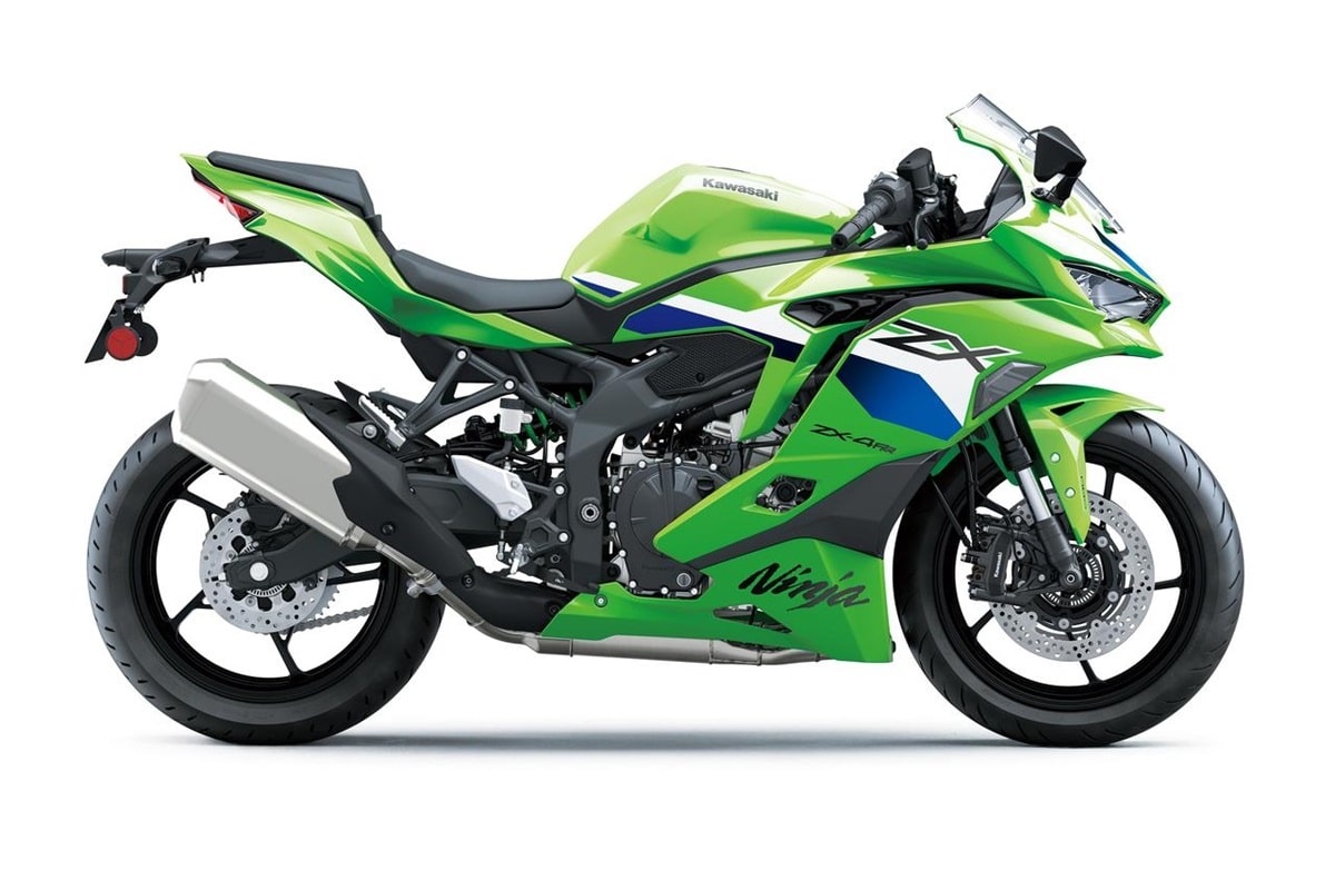 ZX-4R Ninja将于2026年穿新的战争颜色