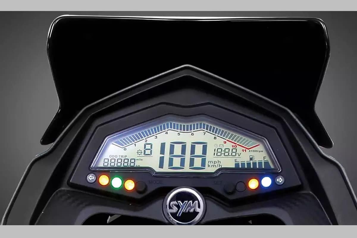 Sym NH 2025范围，X和T版本，现在也以“ 200”型号