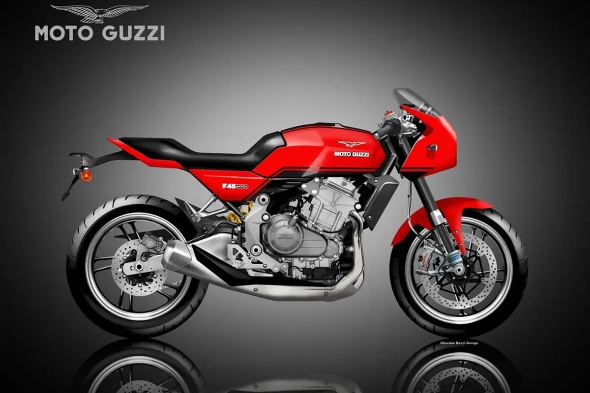 F45 Monza, la Moto Guzzi deportiva neo-retro para el A2 con la que Bezzi acerca la marca a los más jóvenes