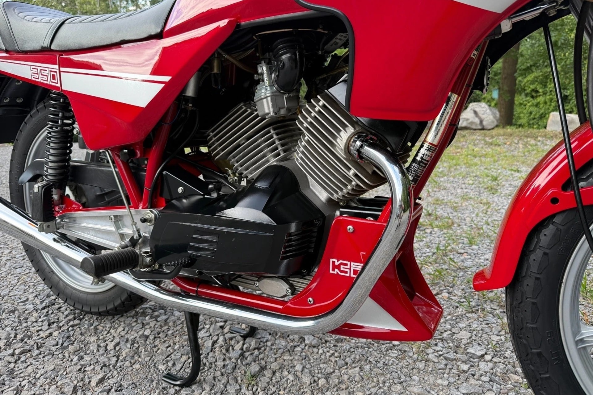 出售1986年的Morini K2 350摩托车全新