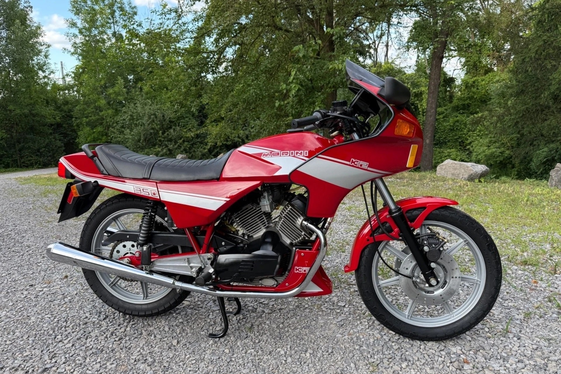 A la venta una Moto Morini K2 350 de 1986 completamente nueva