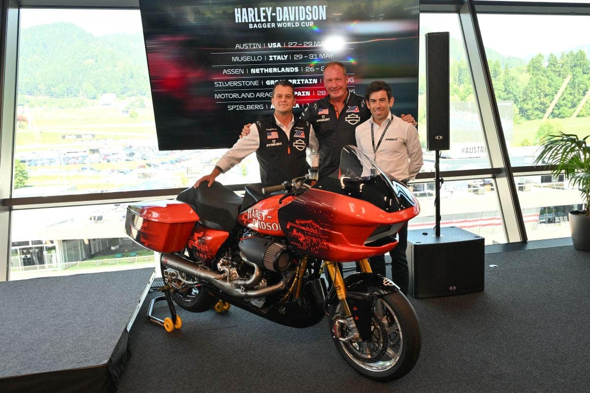 Harley-Davidson Bagger World Cup: circuitos mundialistas, 6 rondas y monstruos de 300 kg a fondo