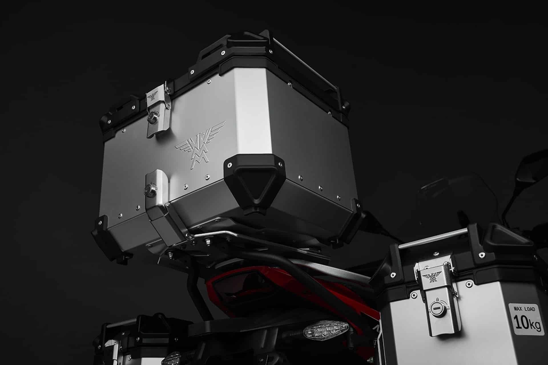 X-Cape 650和Semizzo的Moto Morini配件范围：它结合了意大利的装载，舒适能力和设计能力