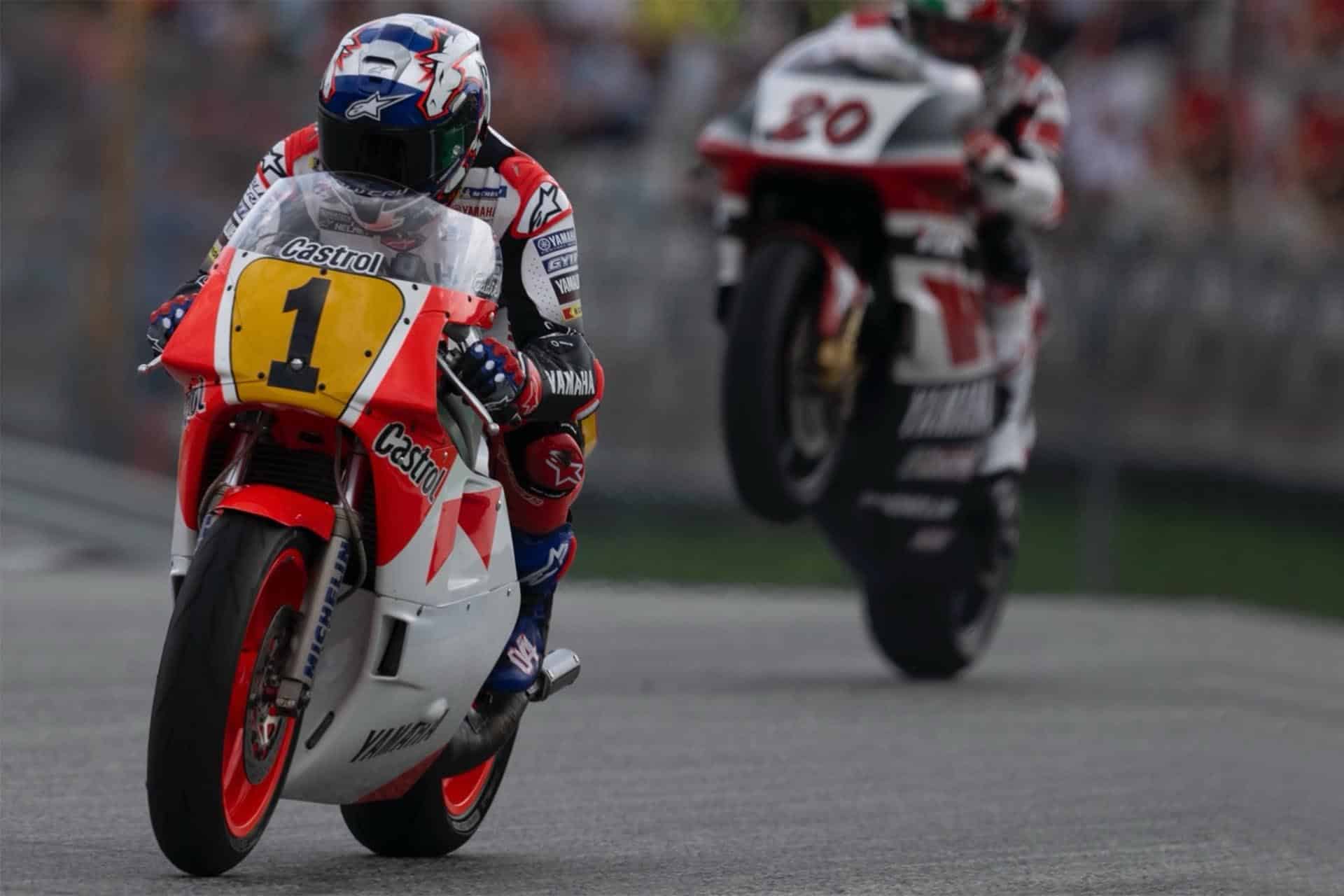 Dovizioso se subió a la 500 de Lawson… ¡y alucinó en colores!