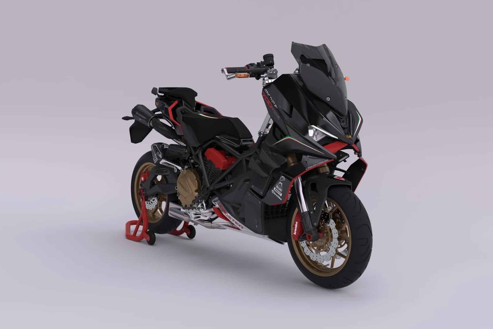 QJMotor no ha copiado el Italjet Dragster