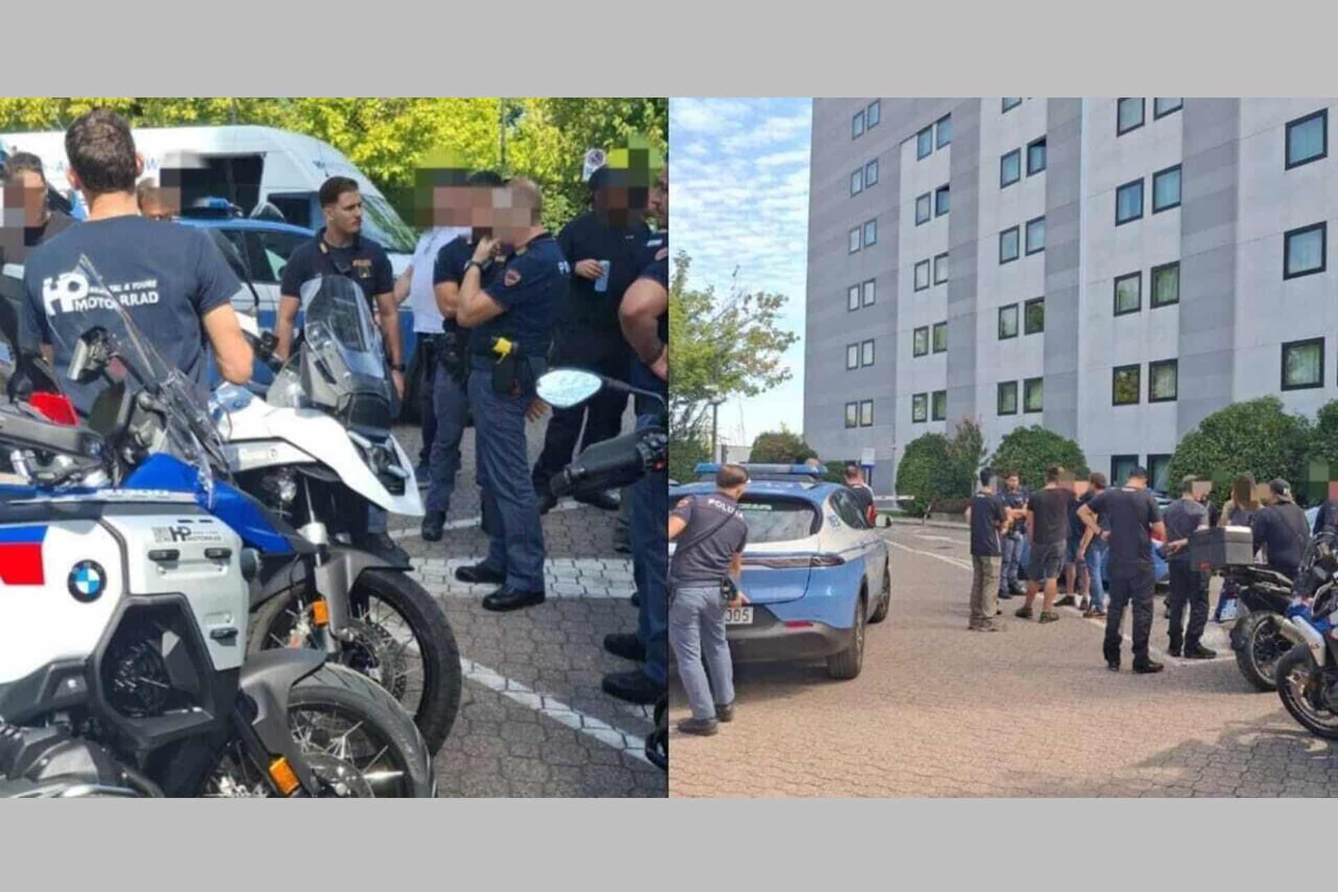 Robo de película en un hotel italiano: 10 unidades de 1300 GS son sustraídas de un parking video vigilado
