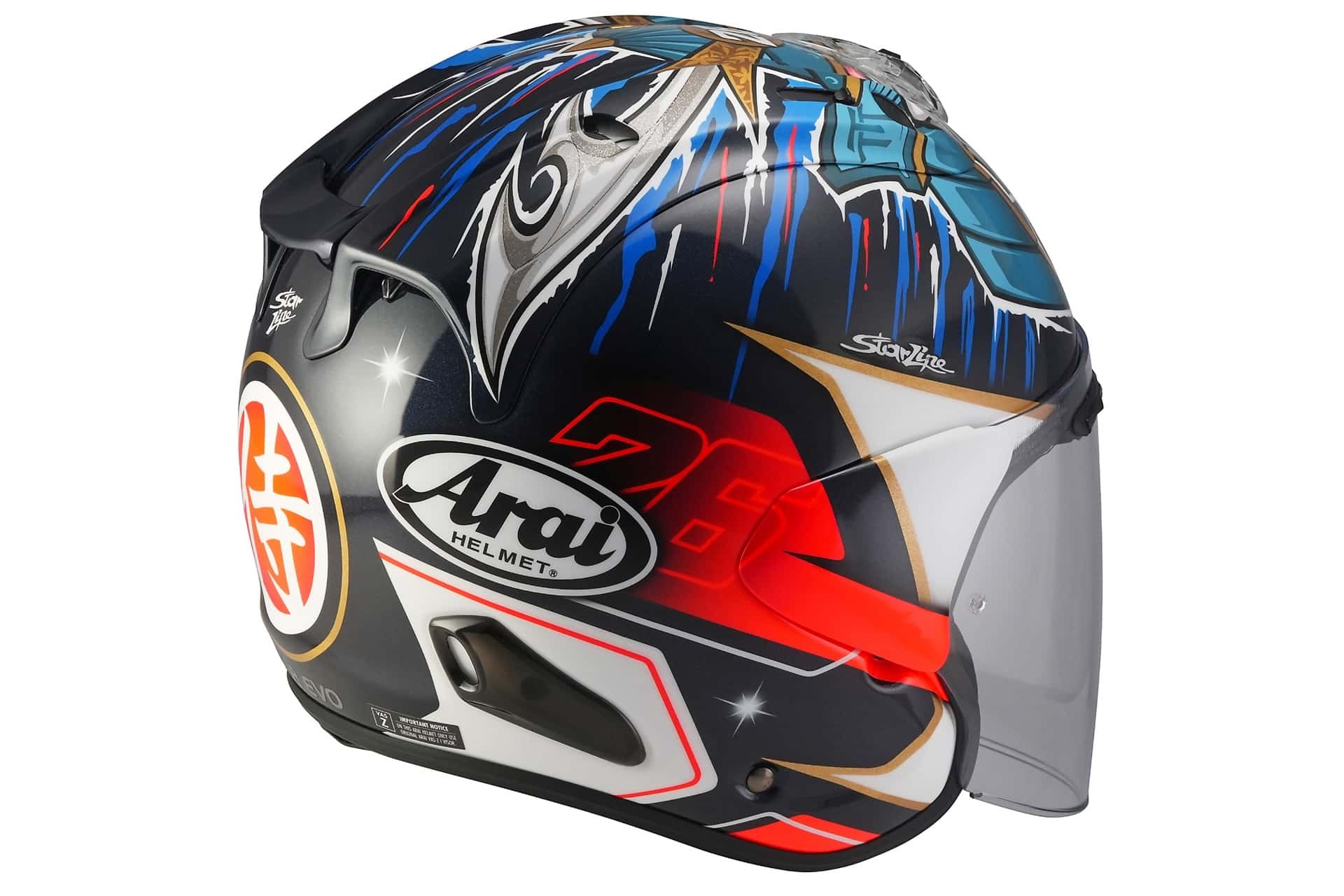 Arai提供了40年Evolution的更新后的SZ-R EVO支持