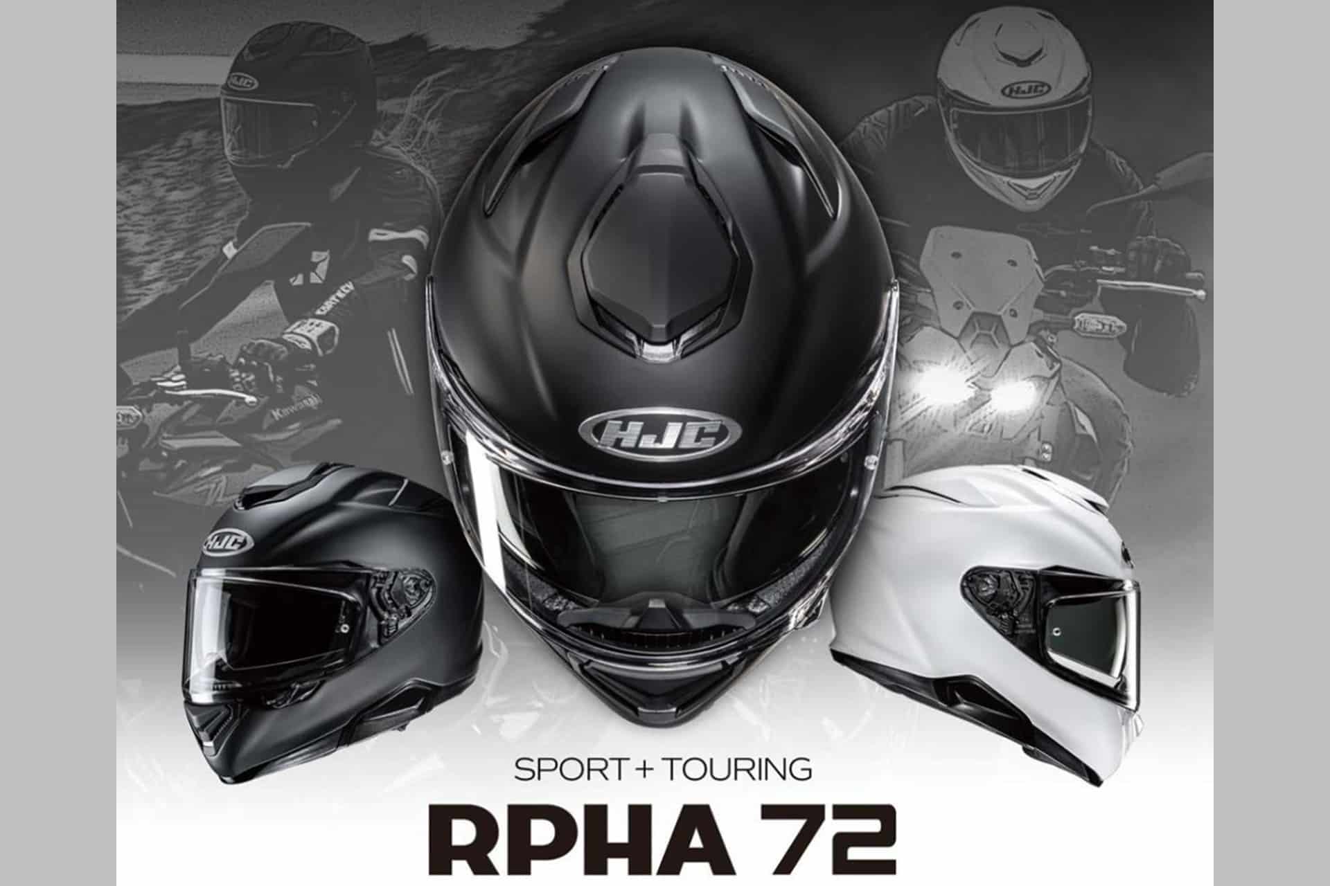 HJC lanza su nuevo RPHA 72, el casco Sport Touring incluido en gama de integrales premium