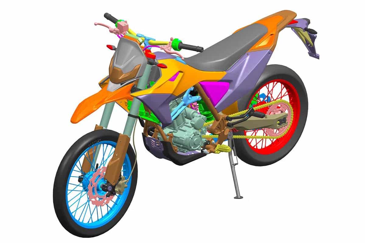 Enduro版本在前面有所不同