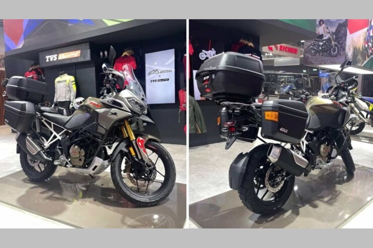 Nueva Apache RTX 300 2026: TVS lista para entrar de lleno en el segmento ADV