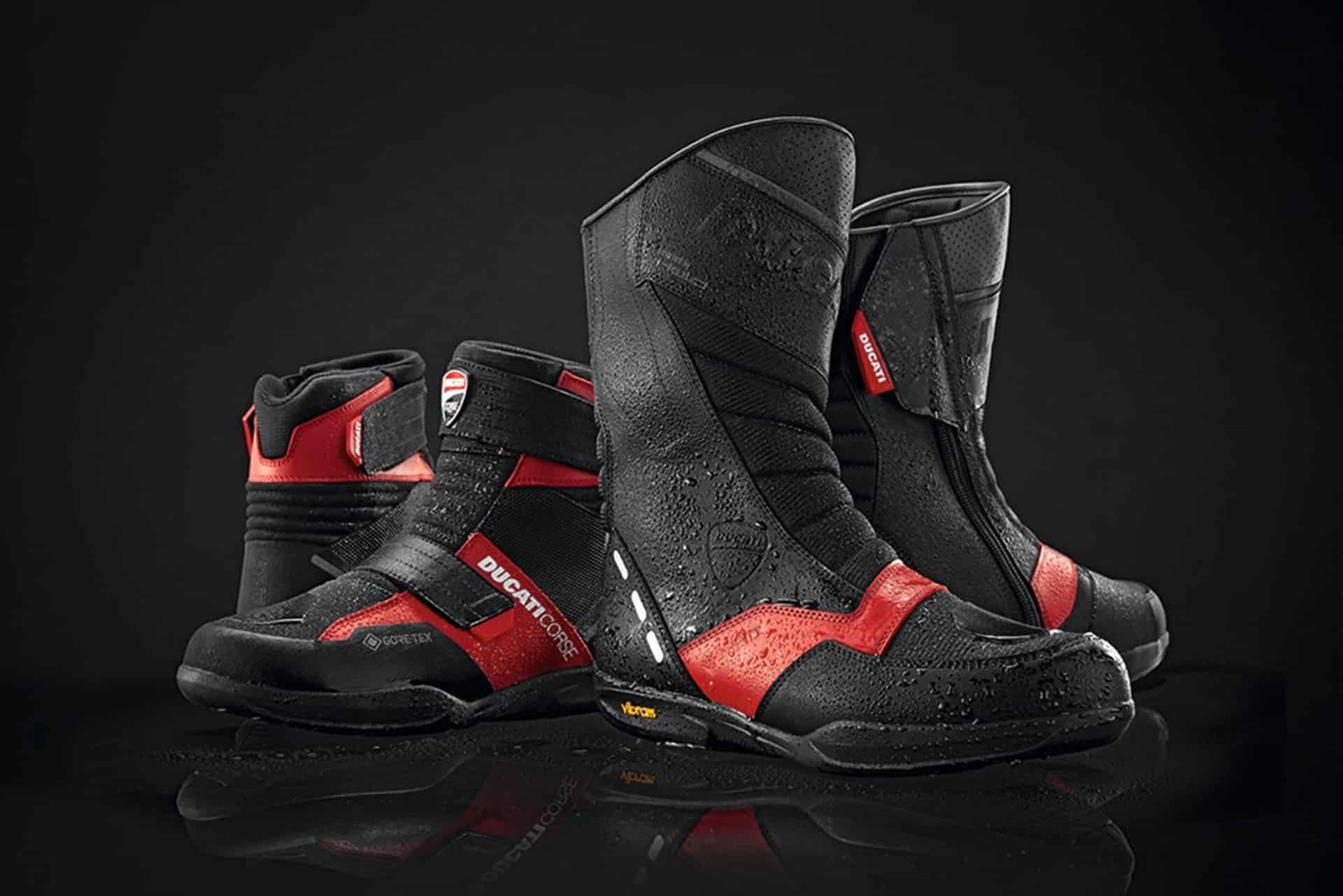 Nuevas botas Ducati Corse City C3 y Strada C4: Excelente rendimiento y confort sin renunciar al estilo
