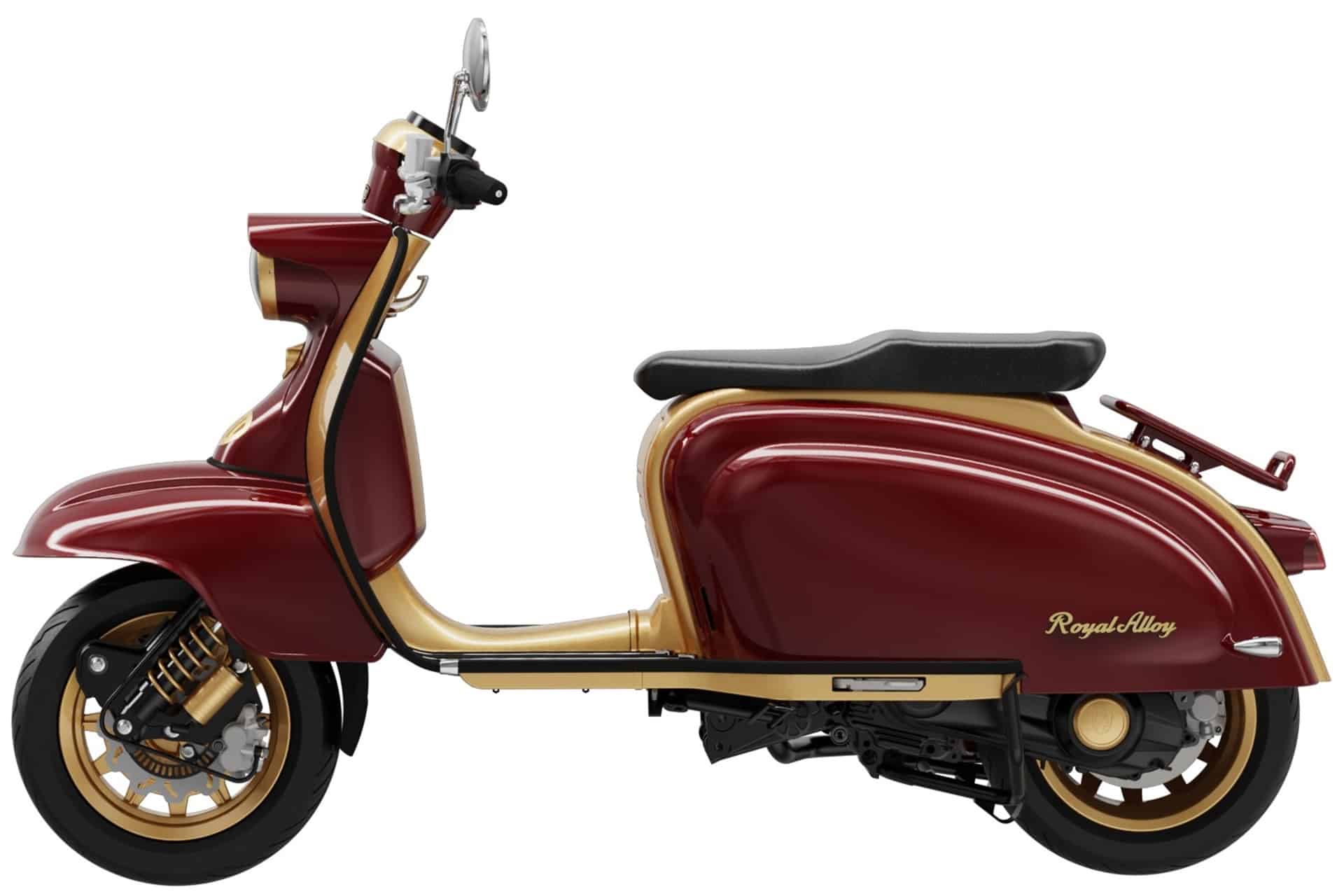 全新皇家合金 JPS 350 系列：外观经典，内部科技