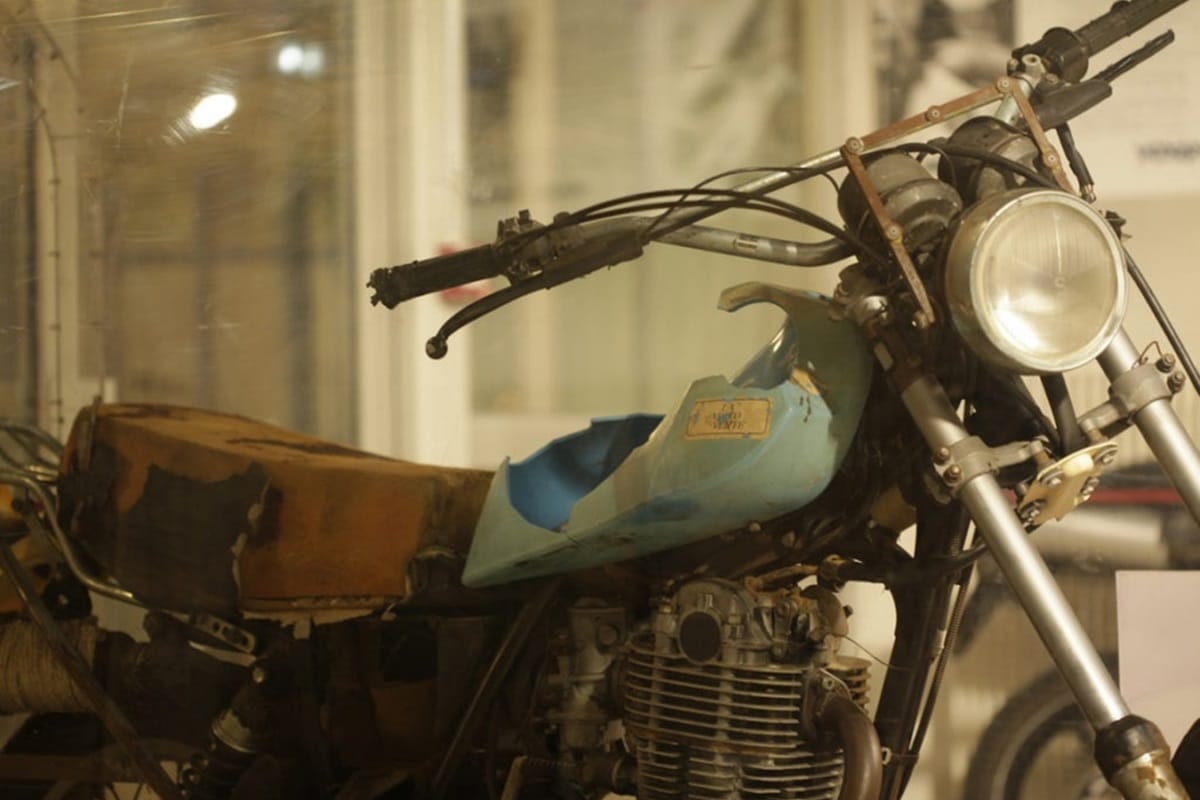 巴黎达喀尔赛事创始人蒂埃里·萨宾 (Thierry Sabine) 的雅马哈 XT500 将在 EICMA 2025 上展出