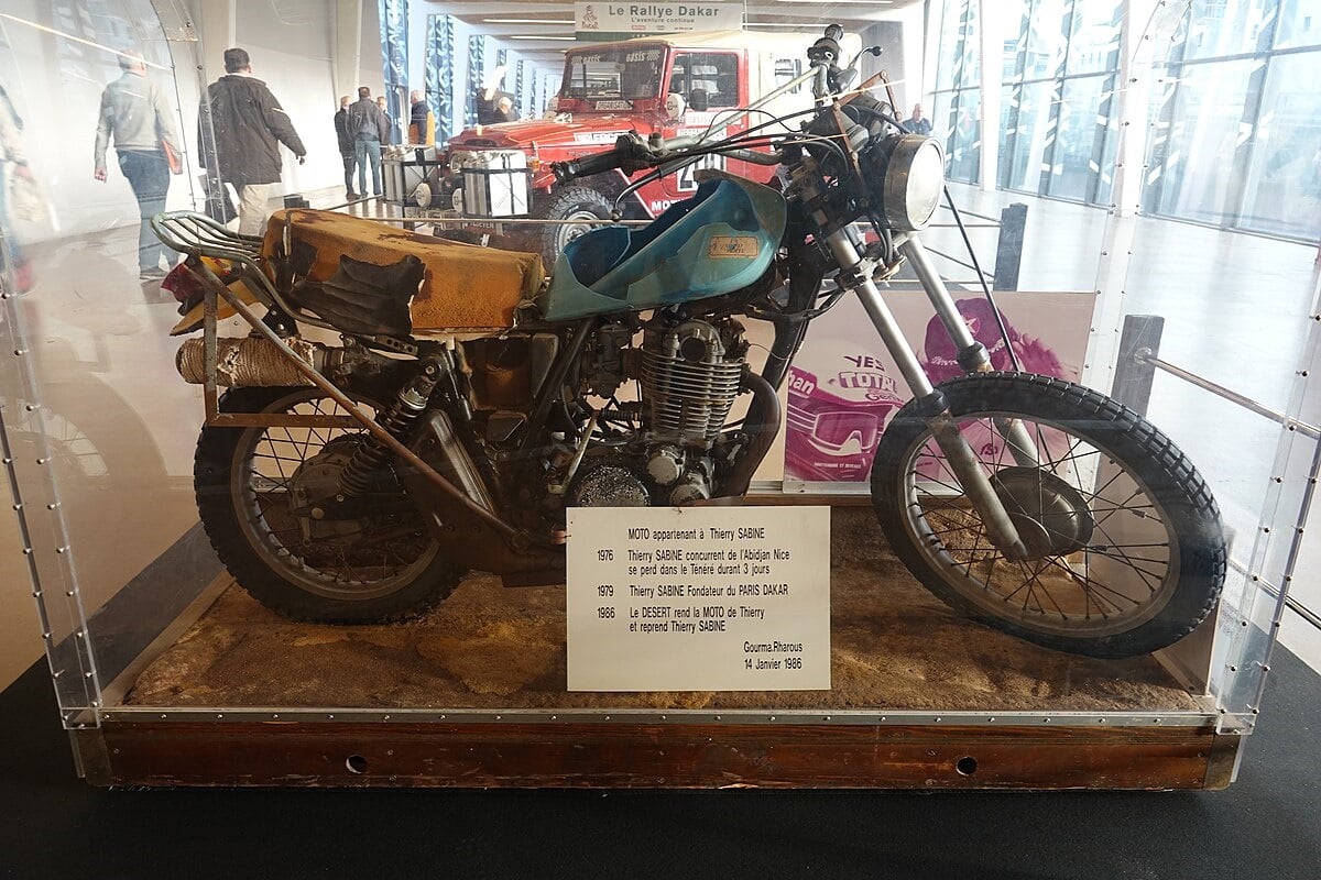 La Yamaha XT500 de Thierry Sabine, fundador del París-Dakar, será expuesta en EICMA 2025