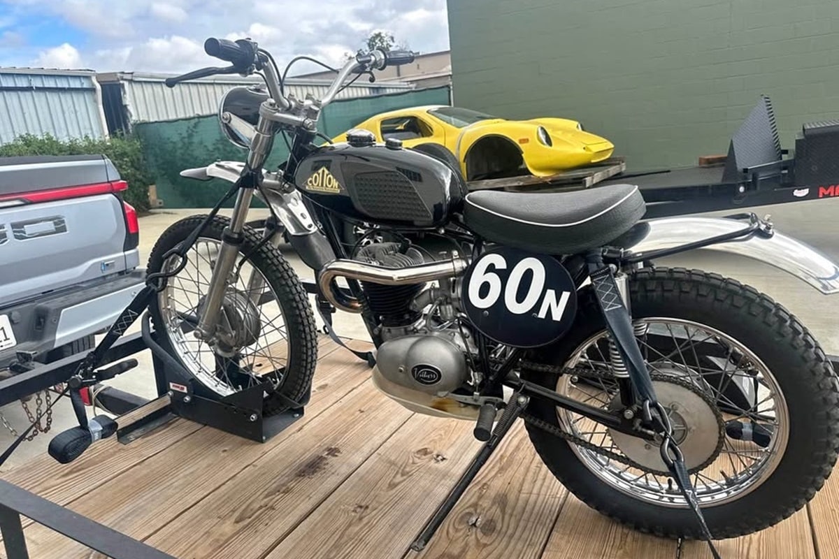 Motos de ensueño a la venta: Cotton Trials de 1968