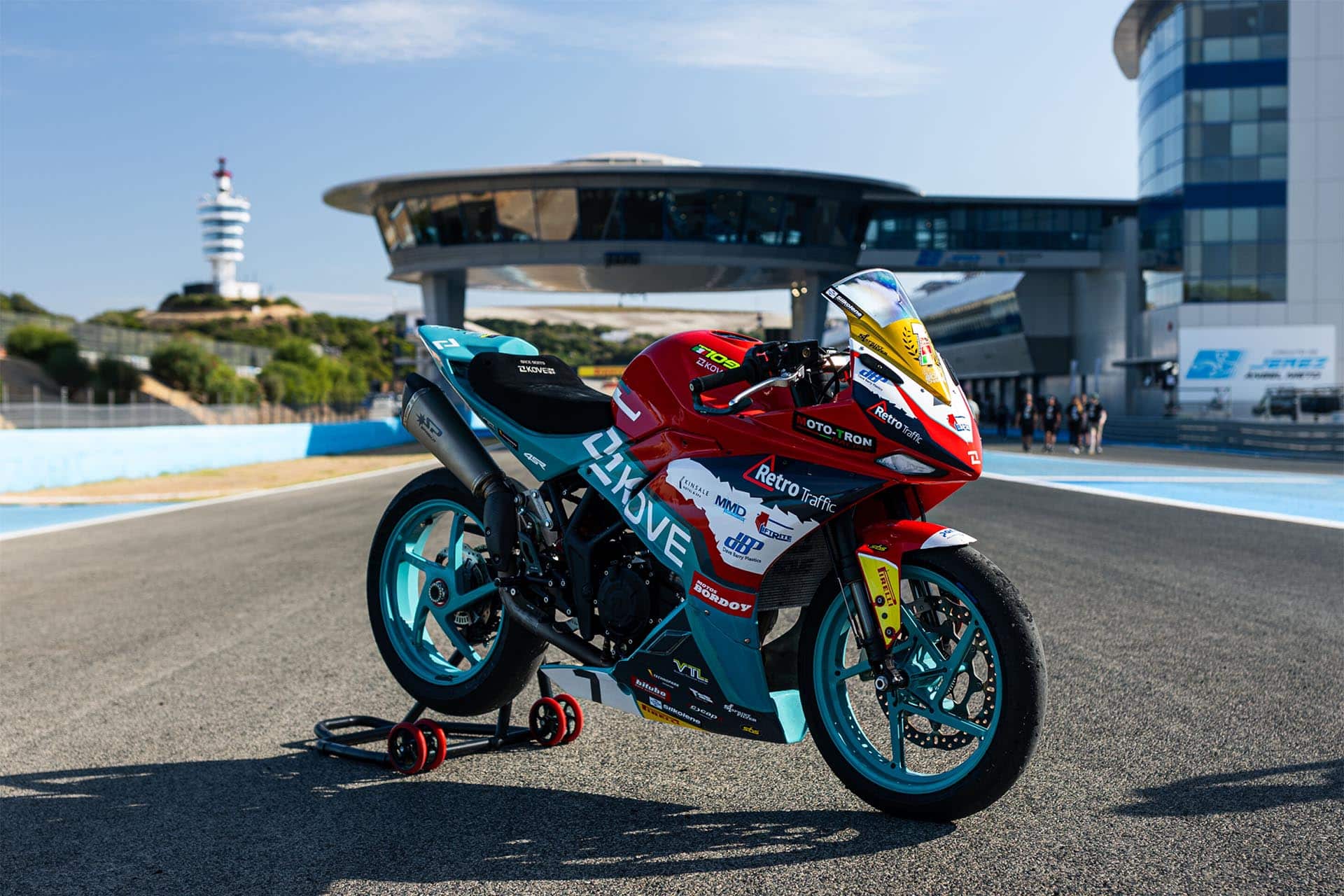 赫雷斯最后一场比赛后，Kove 321 RR-S 穿着一号赛车