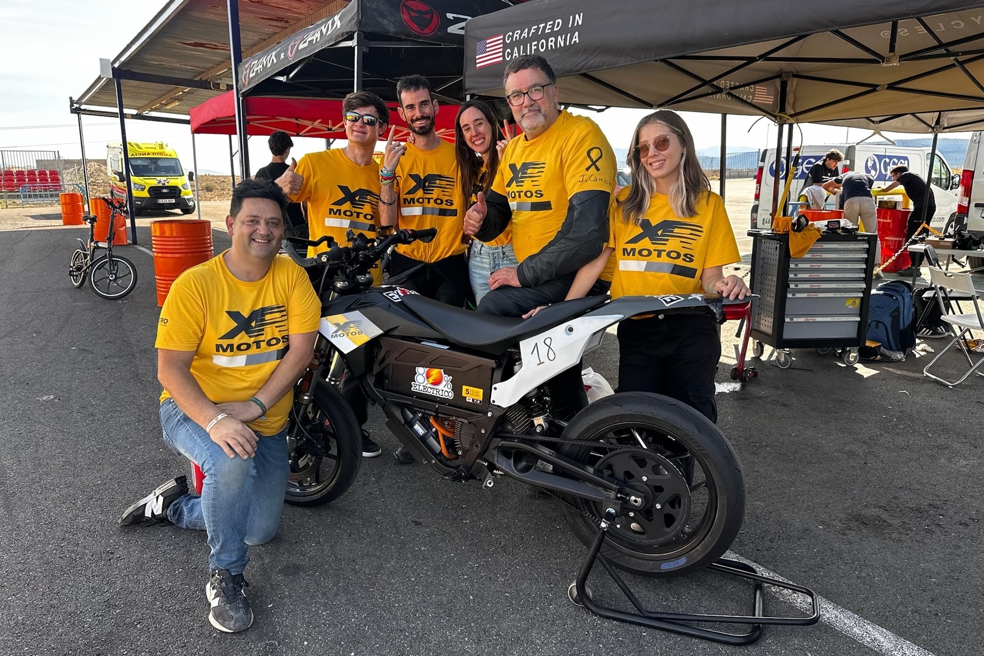 XR Motos se alza con la victoria en la Electric Motos Endurance Challenge pilotando una Zero FXS