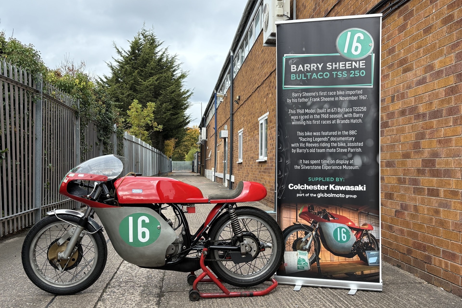 前 Barry Sheene 的 Bultaco TSS 250 Type 41 将在几个小时内拍卖