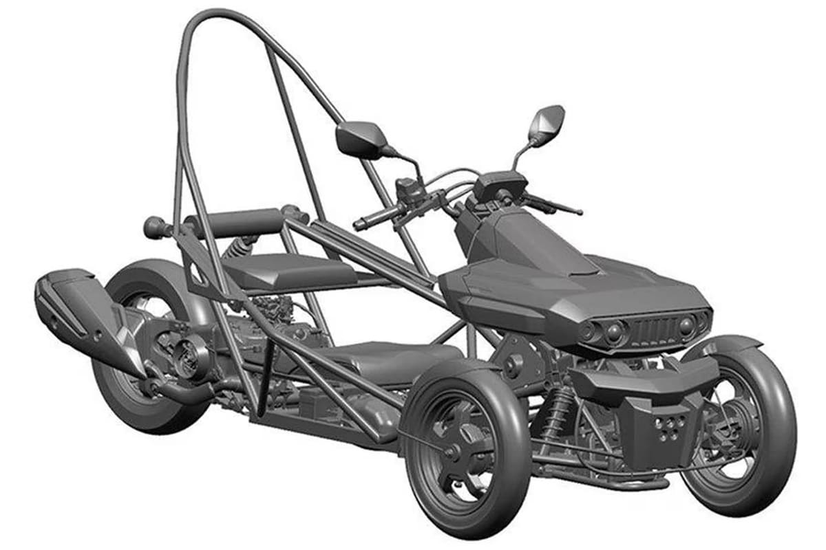 Se filtran nuevos datos e imágenes en 3D del triciclo en el que Suzuki lleva trabajando varios años