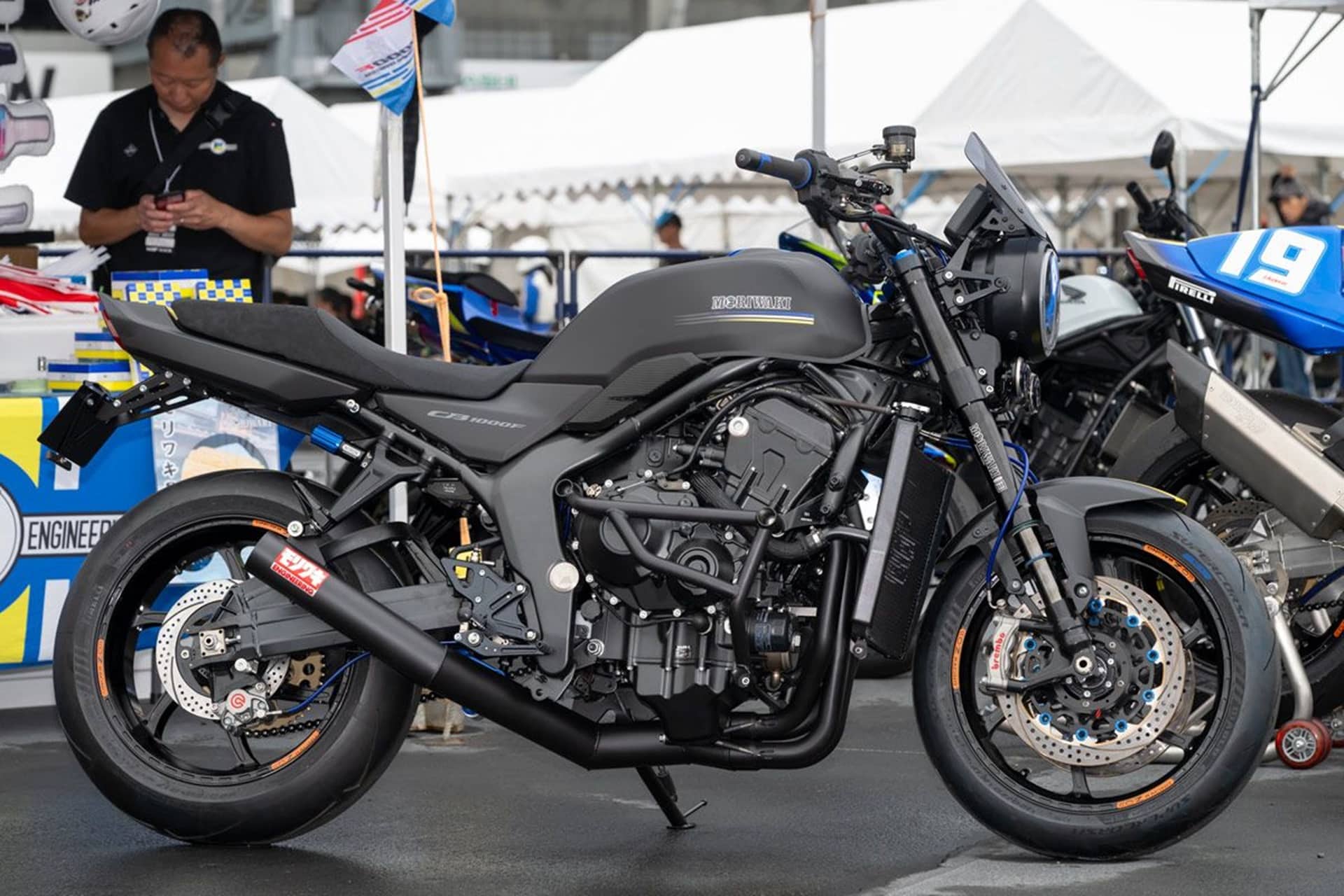 森胁“街头定制概念”：这就是日本专家为新款 CB1000F 所做的最新准备