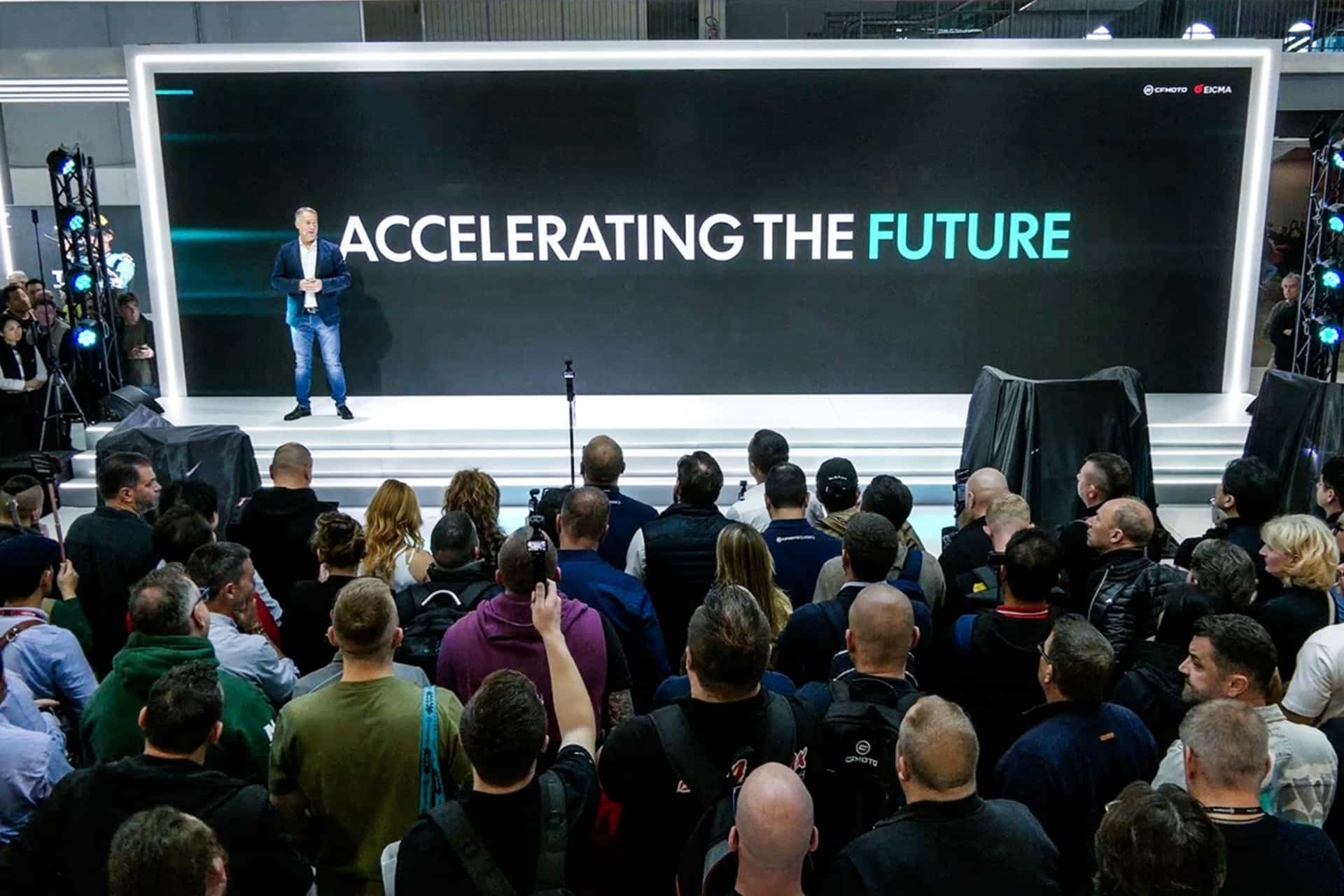 CFMoto在EICMA 2025上展示了多种车型