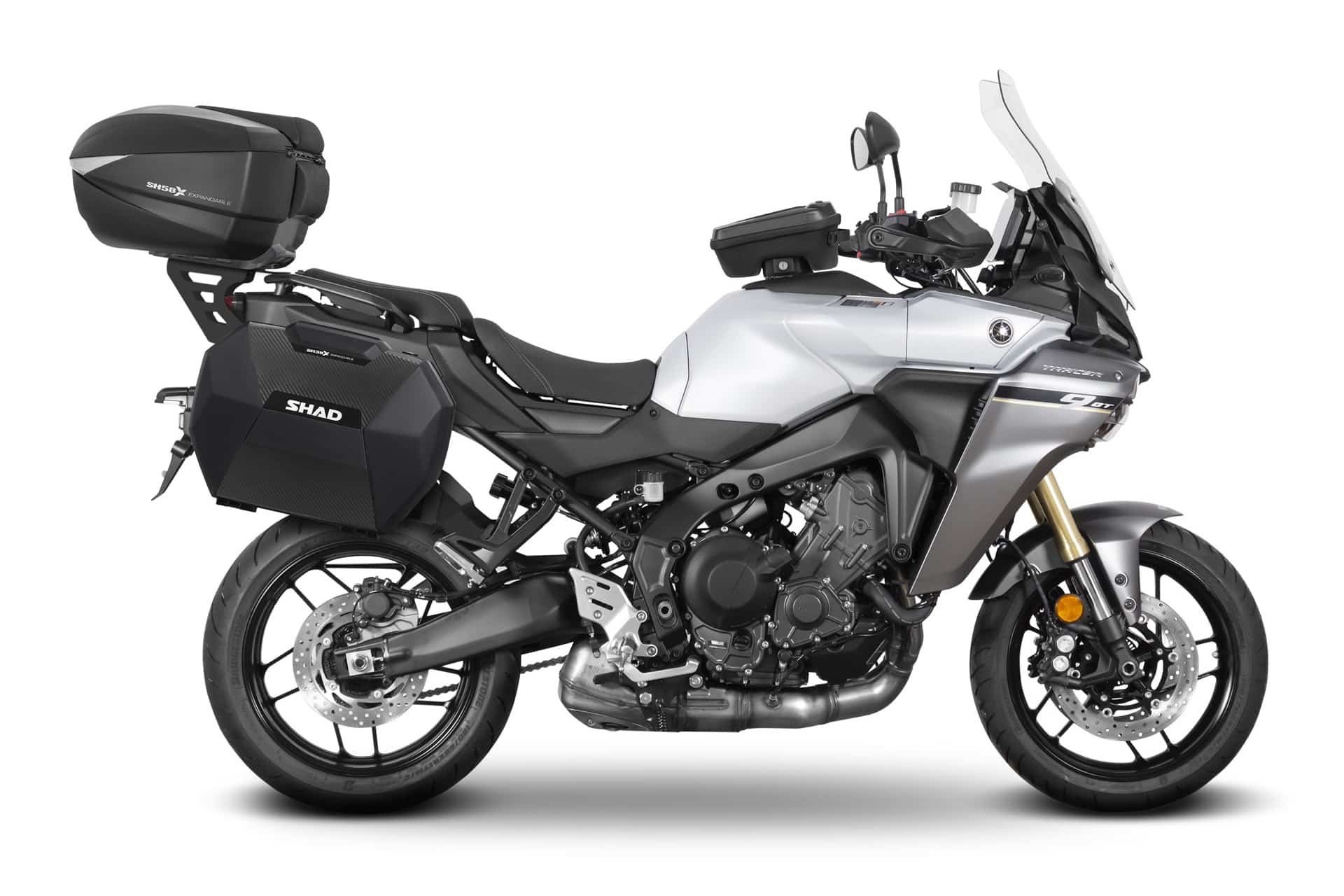La gama Yamaha Tracer 9 2026 aún más capaz con las líneas de maletas Expandable y Terra de SHAD