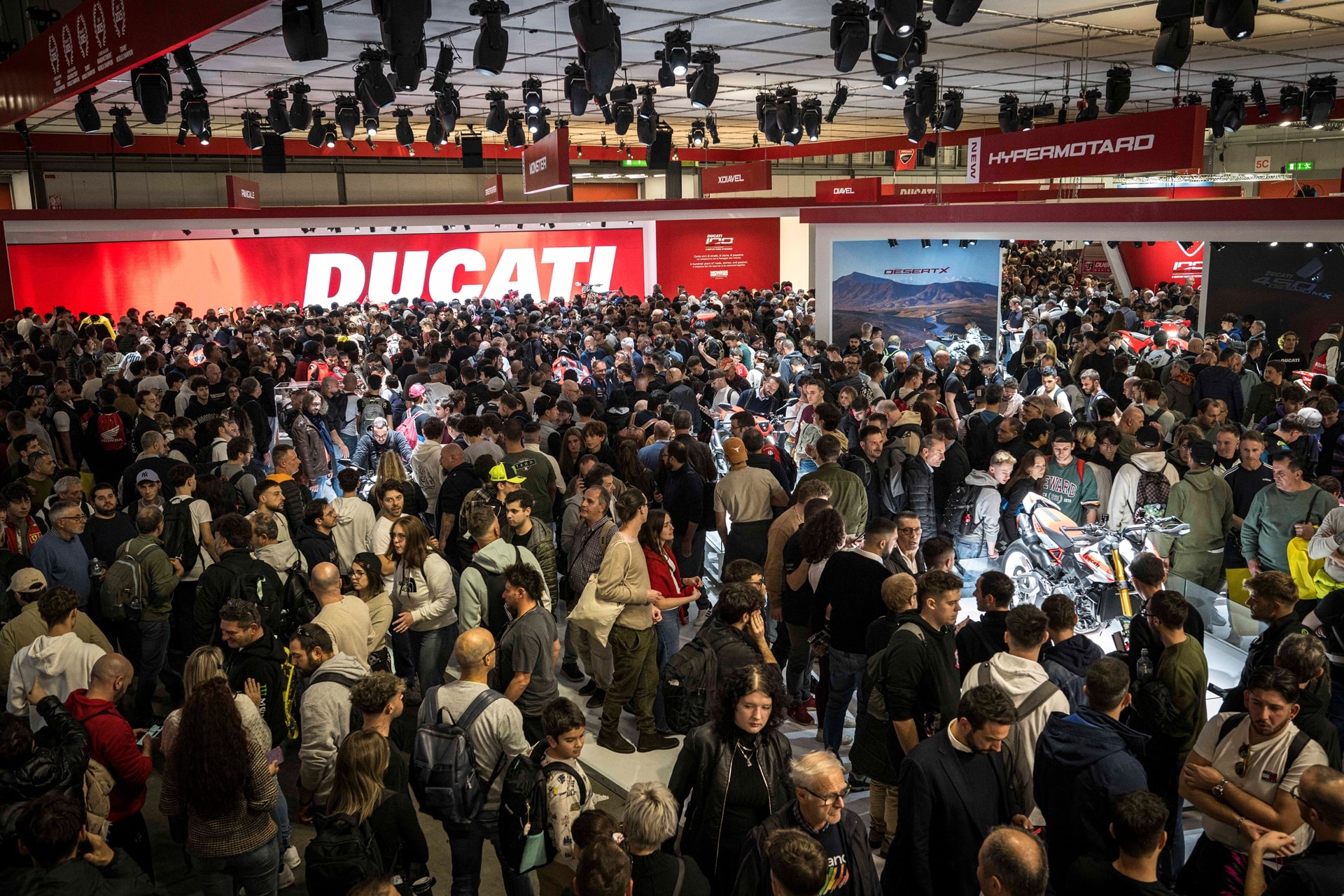 Ducati en muestra sus nuevos productos y avances en EICMA 2025