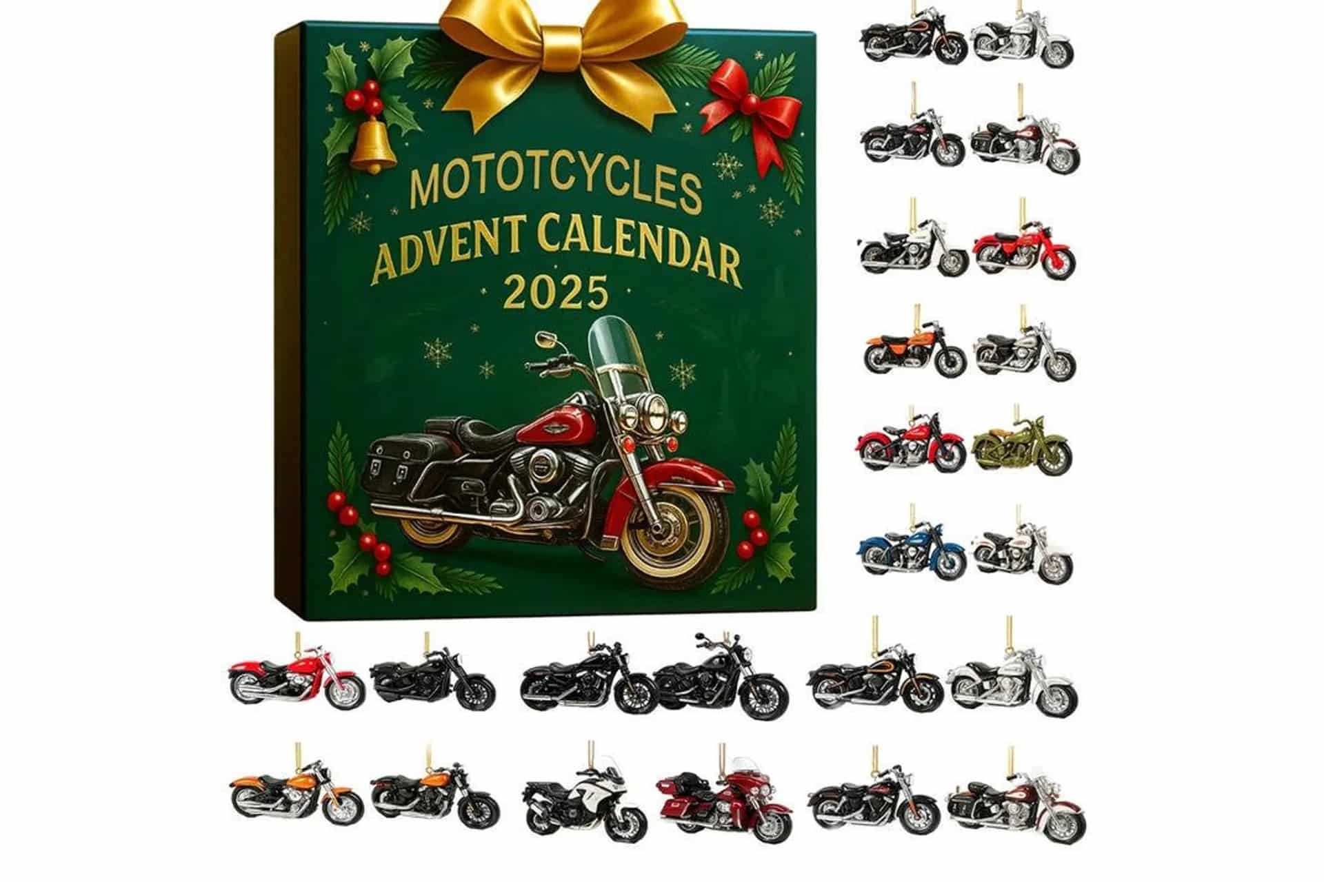 Biker Advent 日历以饱满的精神迎接 2025 年圣诞节