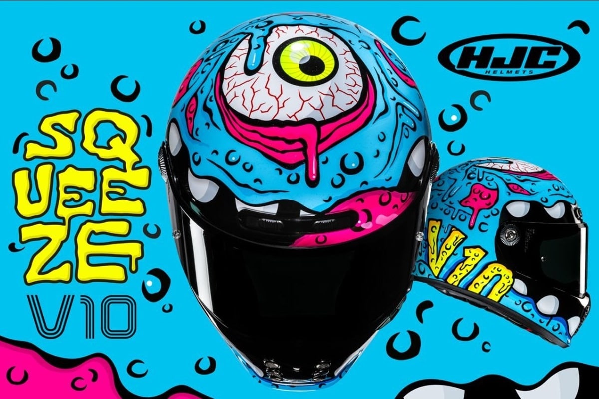 Nuevo HJC V10 Squeeze: Un diseño para aquellos que no quieren pasar desapercibidos