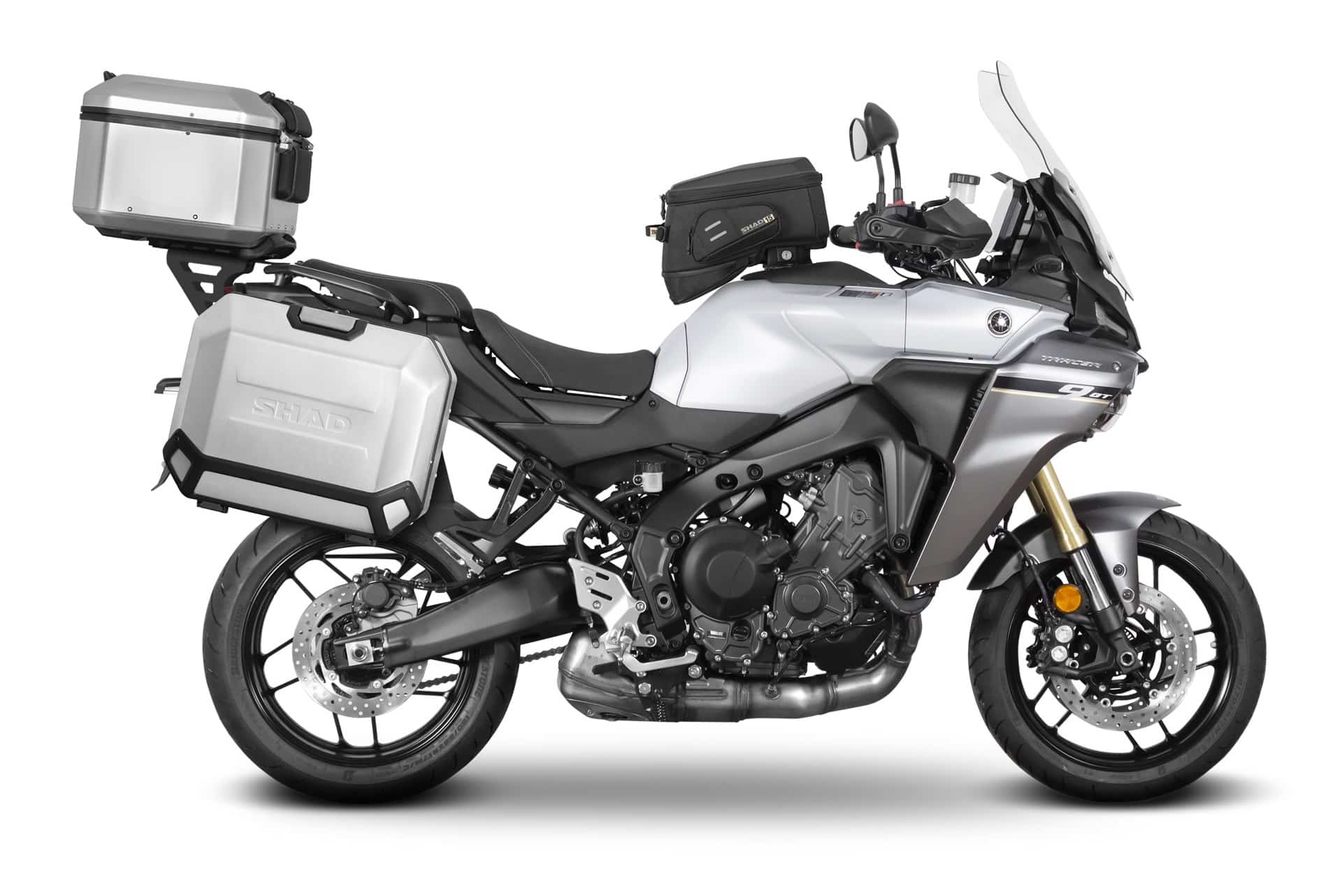 2026 雅马哈 Tracer 9 系列配备 SHAD 的 Expandable 和 Terra 手提箱系列，功能更加强大