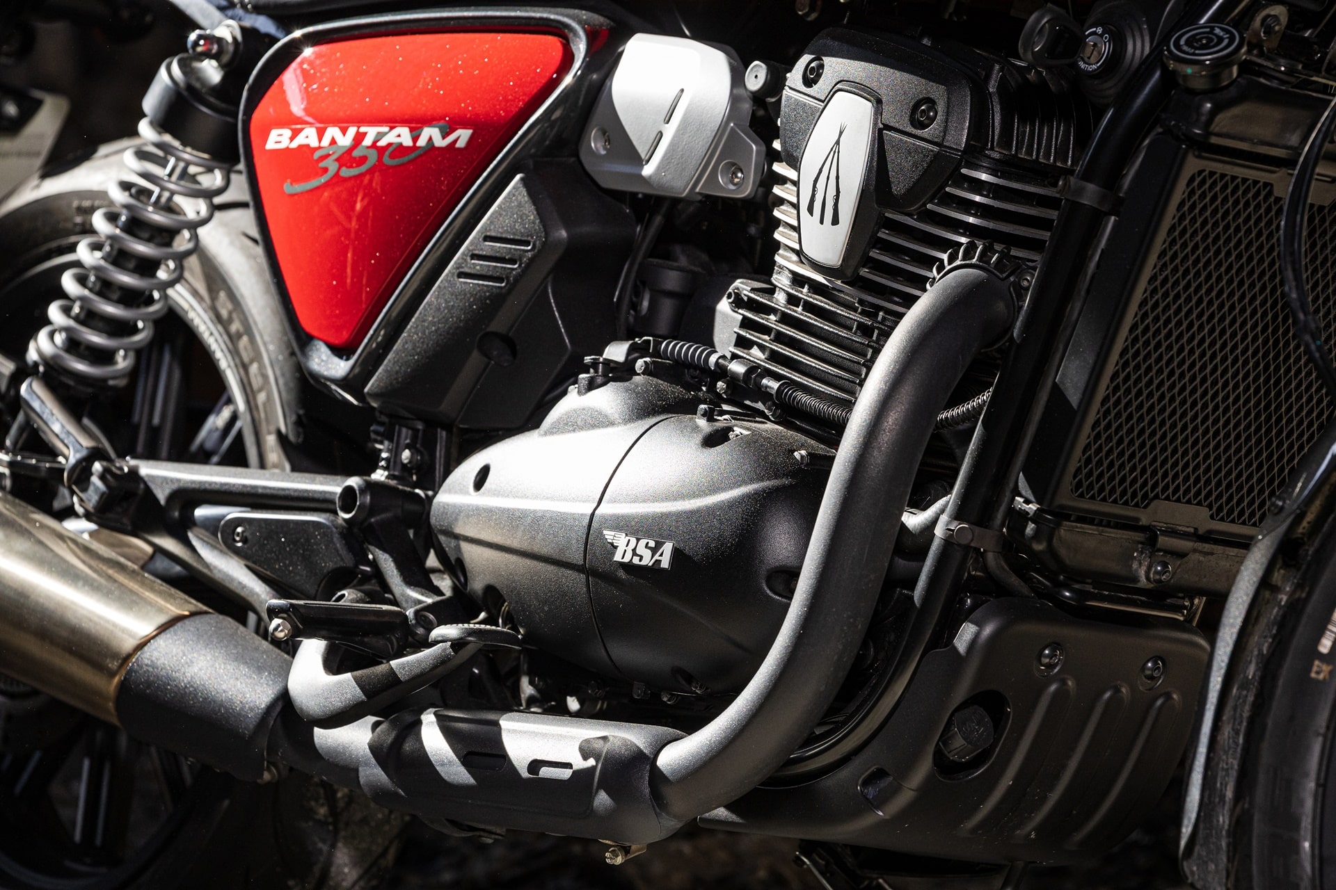 BSA Bantam 350 测试