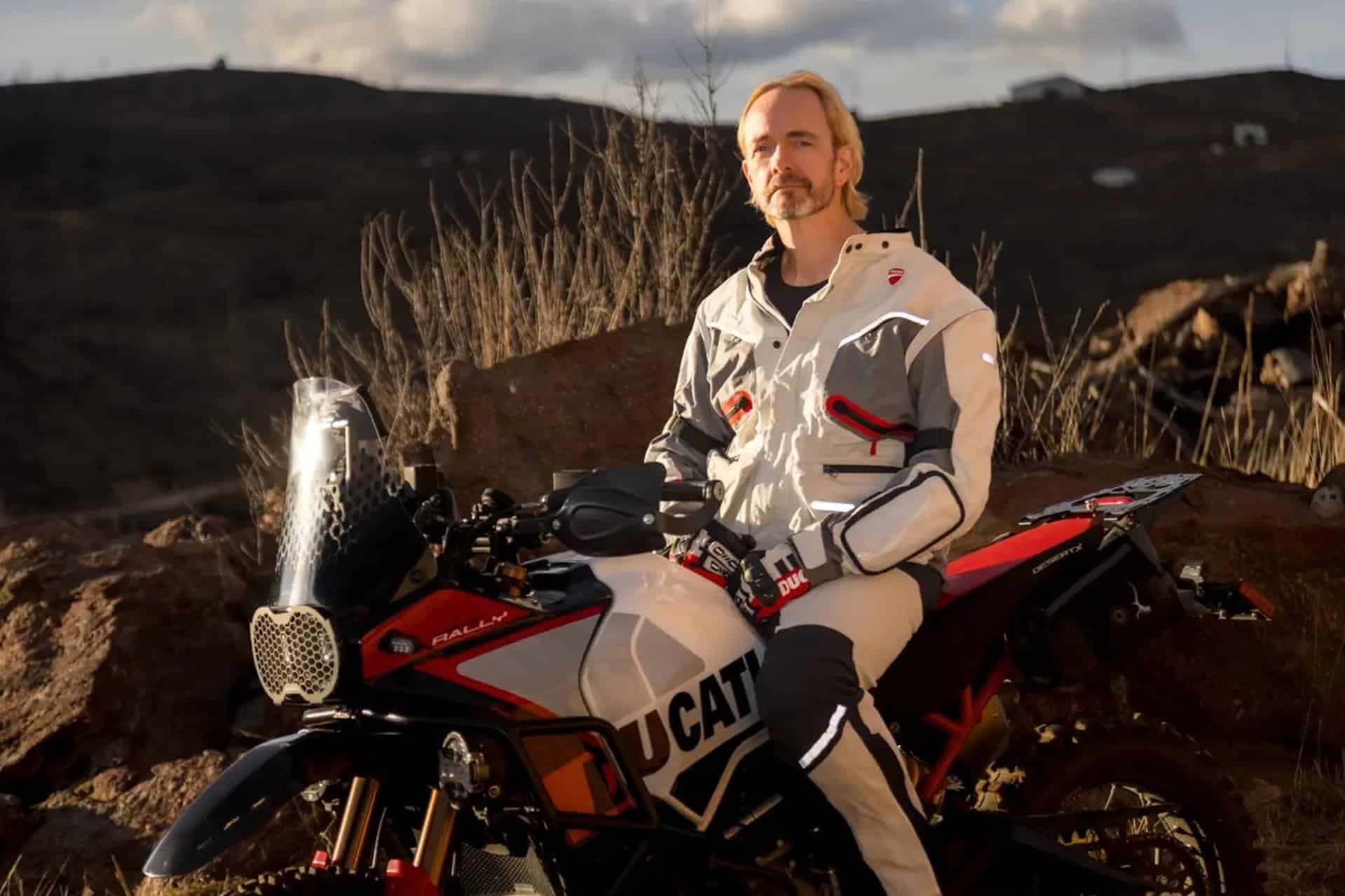 Jason Chinnock CEO de Ducati USA, lo tiene claro: “Las motos son para pilotarlas”