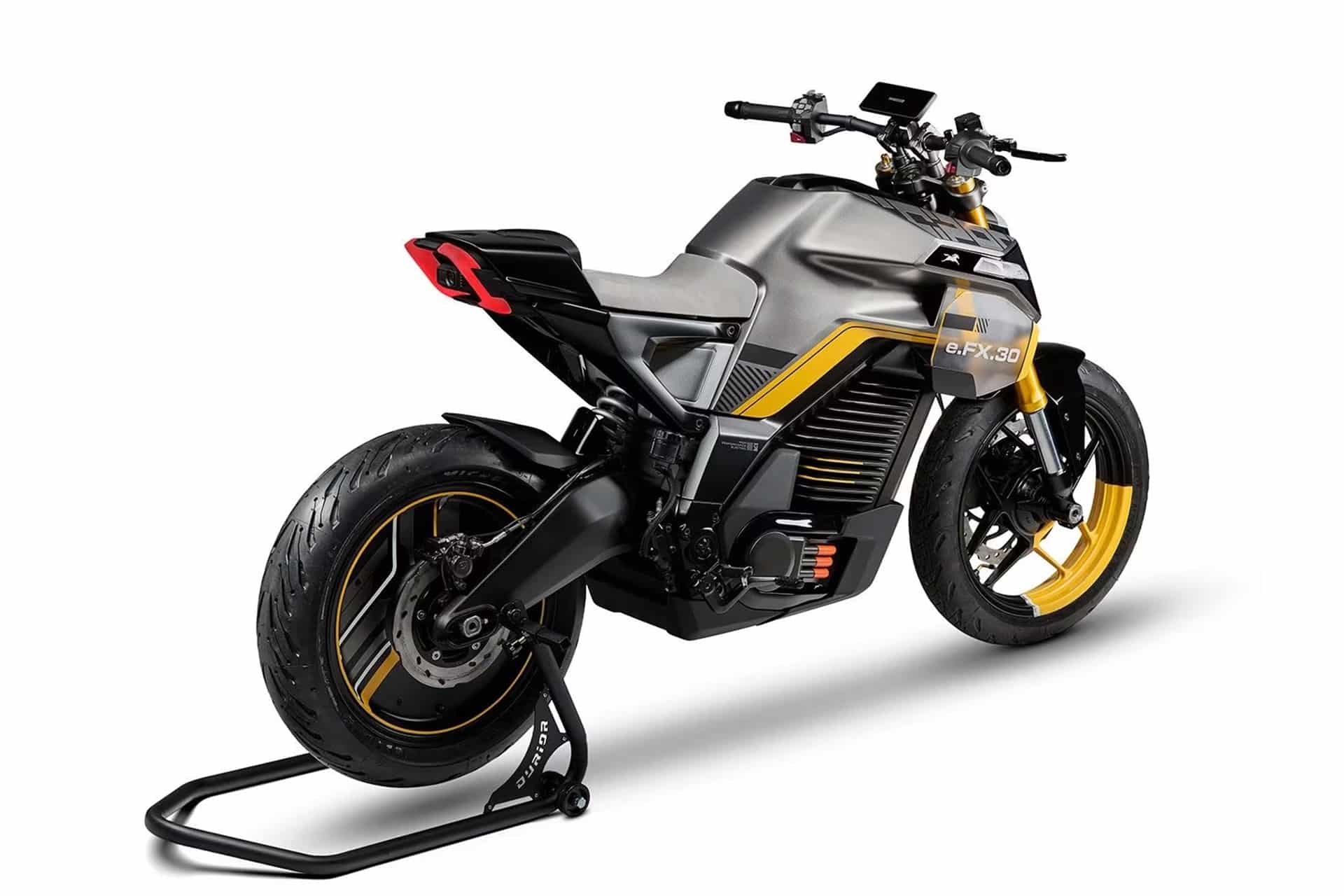 TVS avanza hacia la producción de su eFX 30 concept presentado en el pasado EICMA 2025