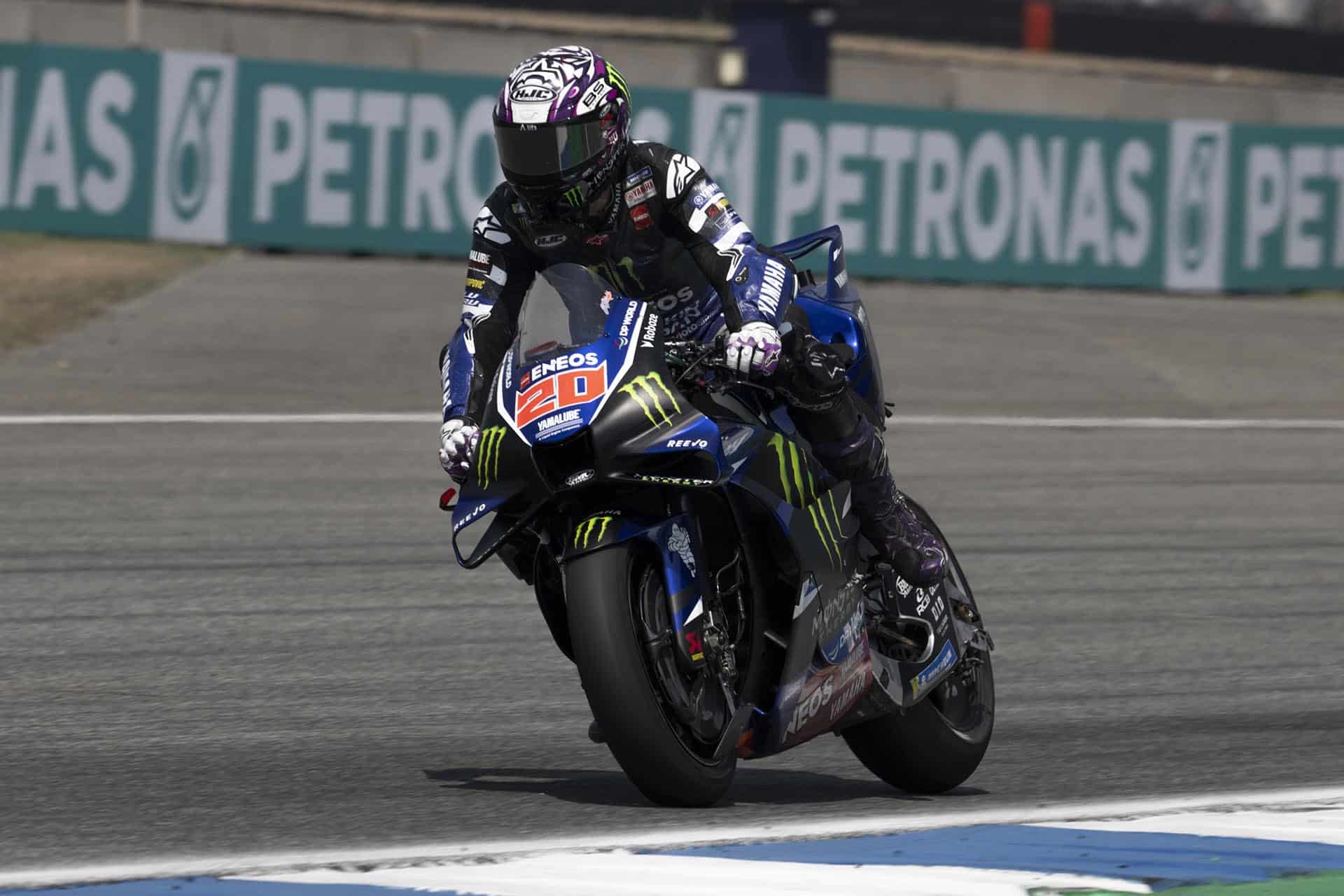 法比奥谈论了自行车各个方面的改进，而不仅仅是发动机