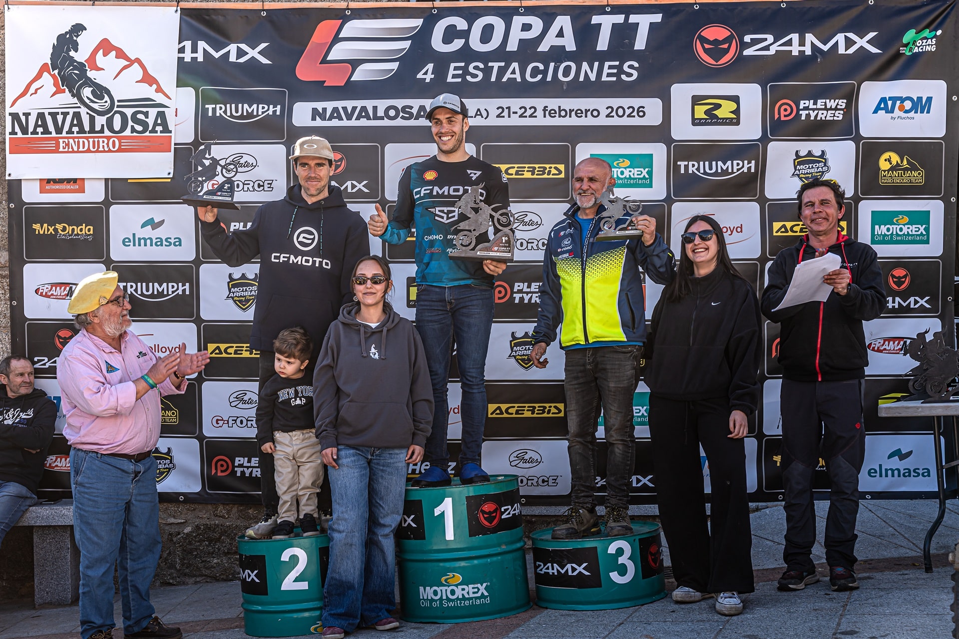 马里奥·罗曼 (Mario Román) 驾驶 CFMoto 450MT 取得人生首场胜利