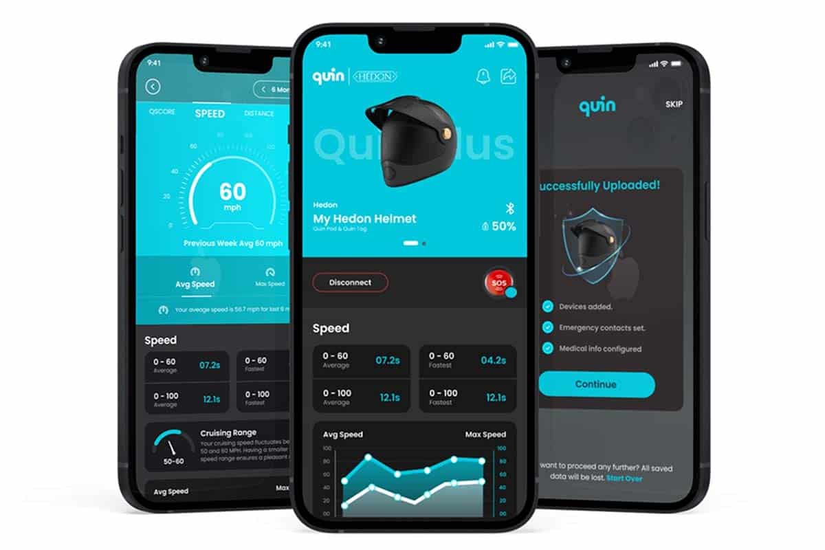 所有数据均被记录并可在应用程序中查看