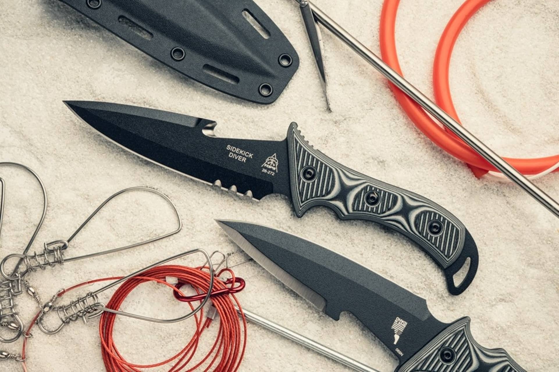 Sidekick Diver de Tops Knives, el cuchillo listo para cortar casi cualquier cosa, en casi cualquier medio