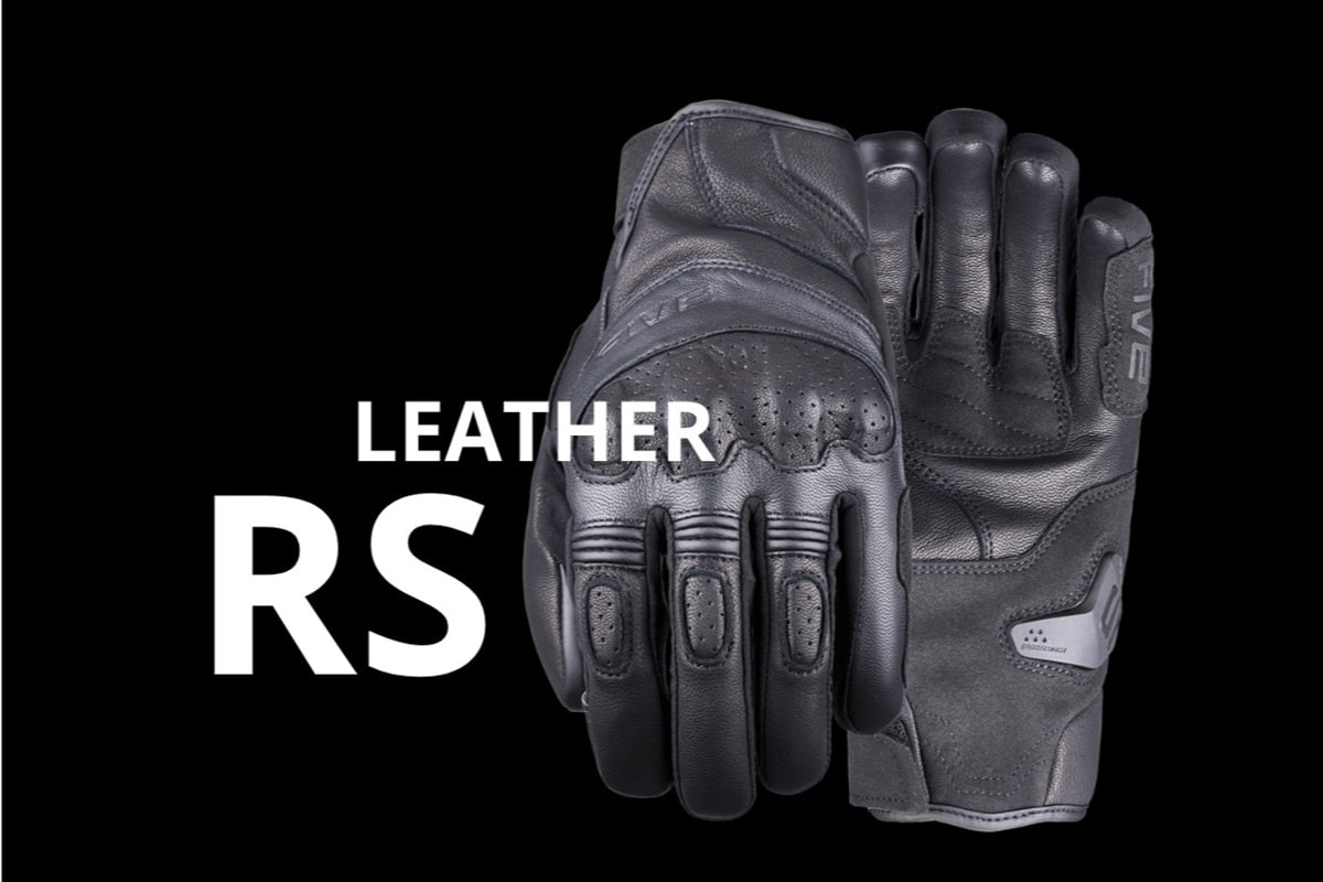 Five RS Leather: El guante de piel unisex que no renuncia a la comodidad de los modelos textiles