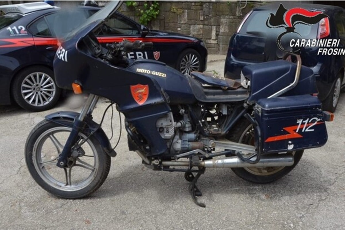 Confiscadas varias Moto Guzzi V35 Imola que habían pertenecido a los Carabinieri
