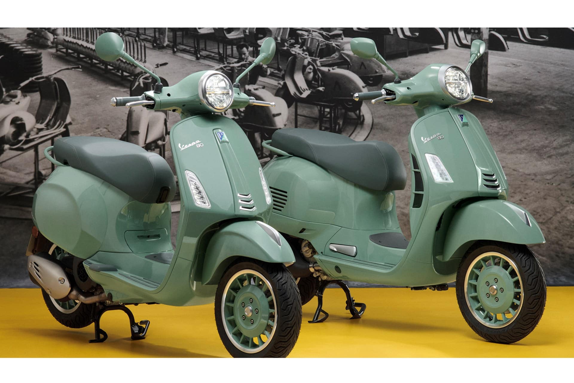 Vespa Primavera 和 GTS 80 周年纪念