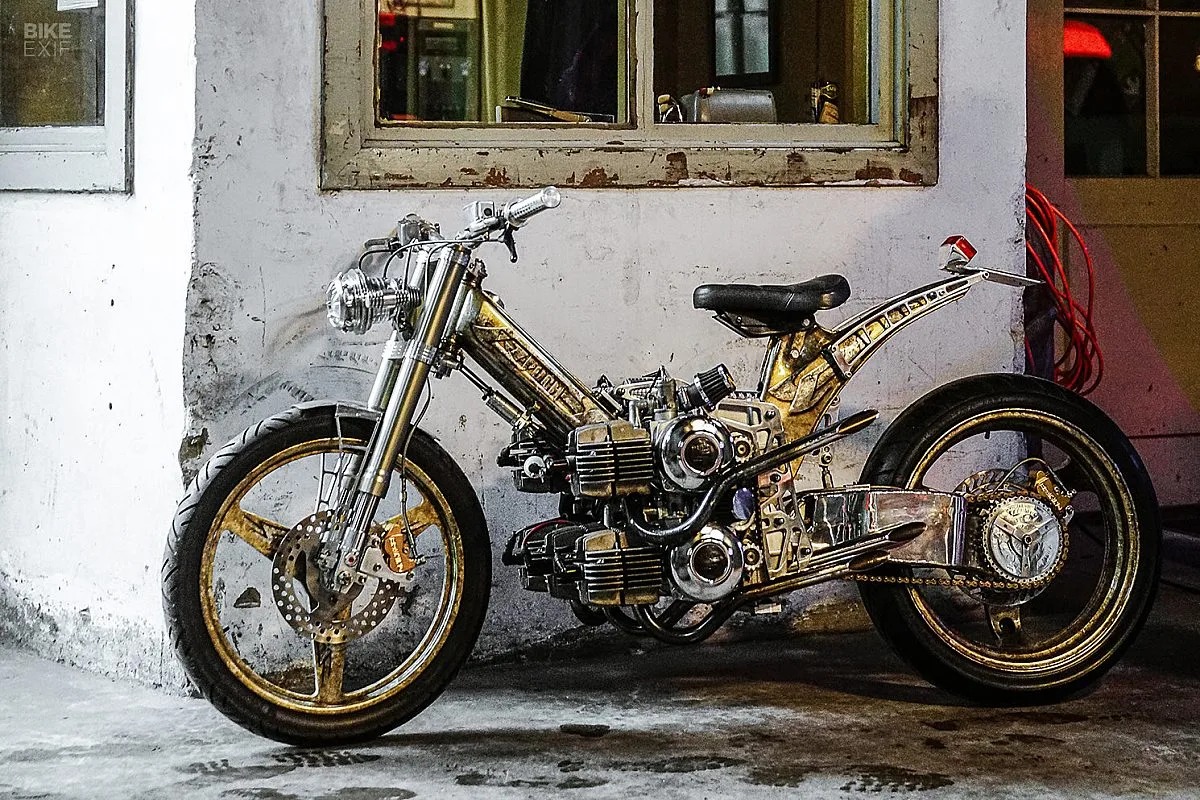 Puch Maxi S 2T，五缸，350 cc：这就是德国轻便摩托车的制造方式