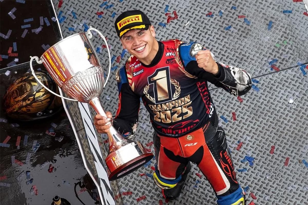 Kyle Ryde, campeón del BSB, recorrerá 483 kilómetros en una Monkey para recaudar fondos para María Costello