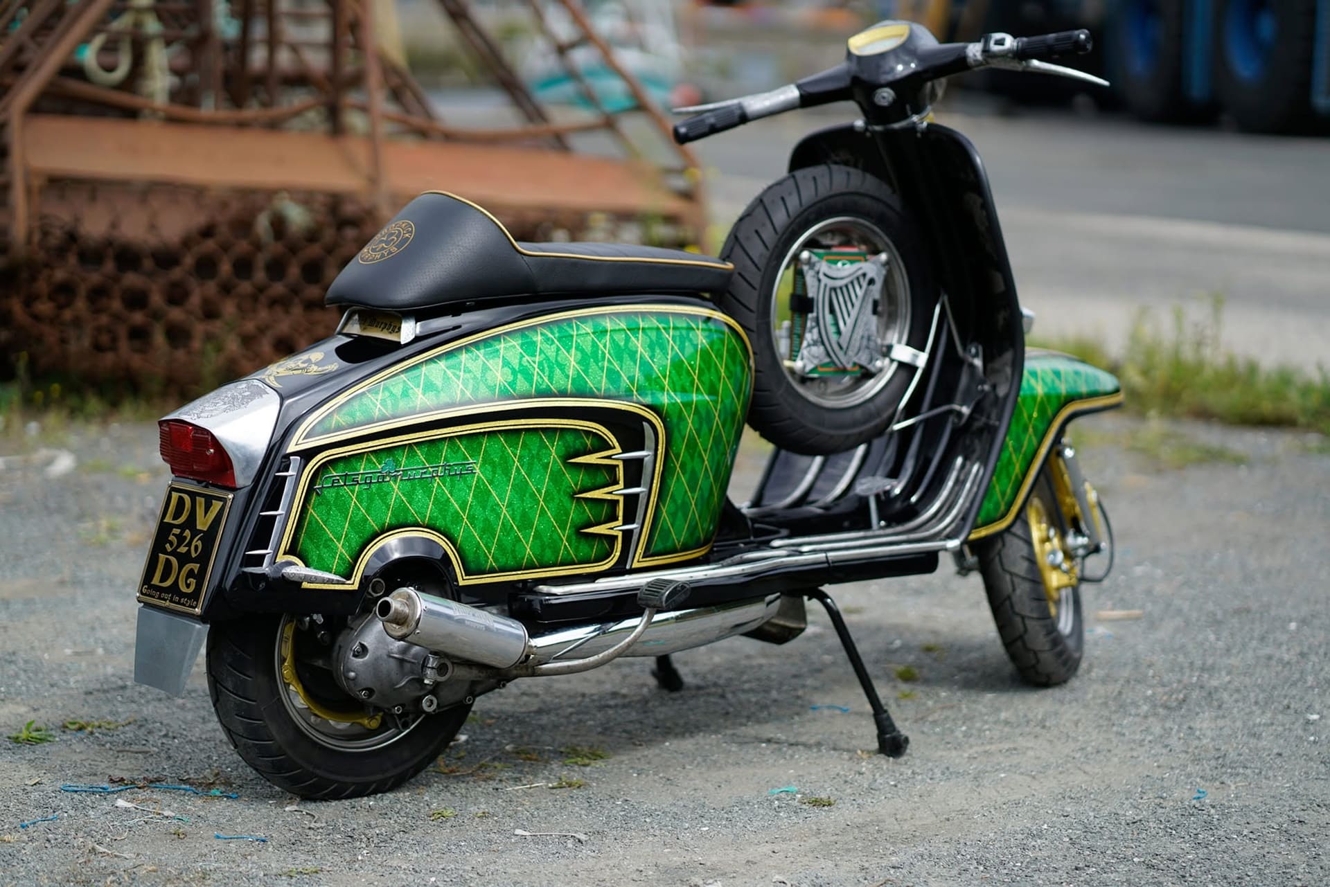 Lambretta Dropkick Murphys:当汽车、音乐和艺术在同一个个人项目中融合在一起时