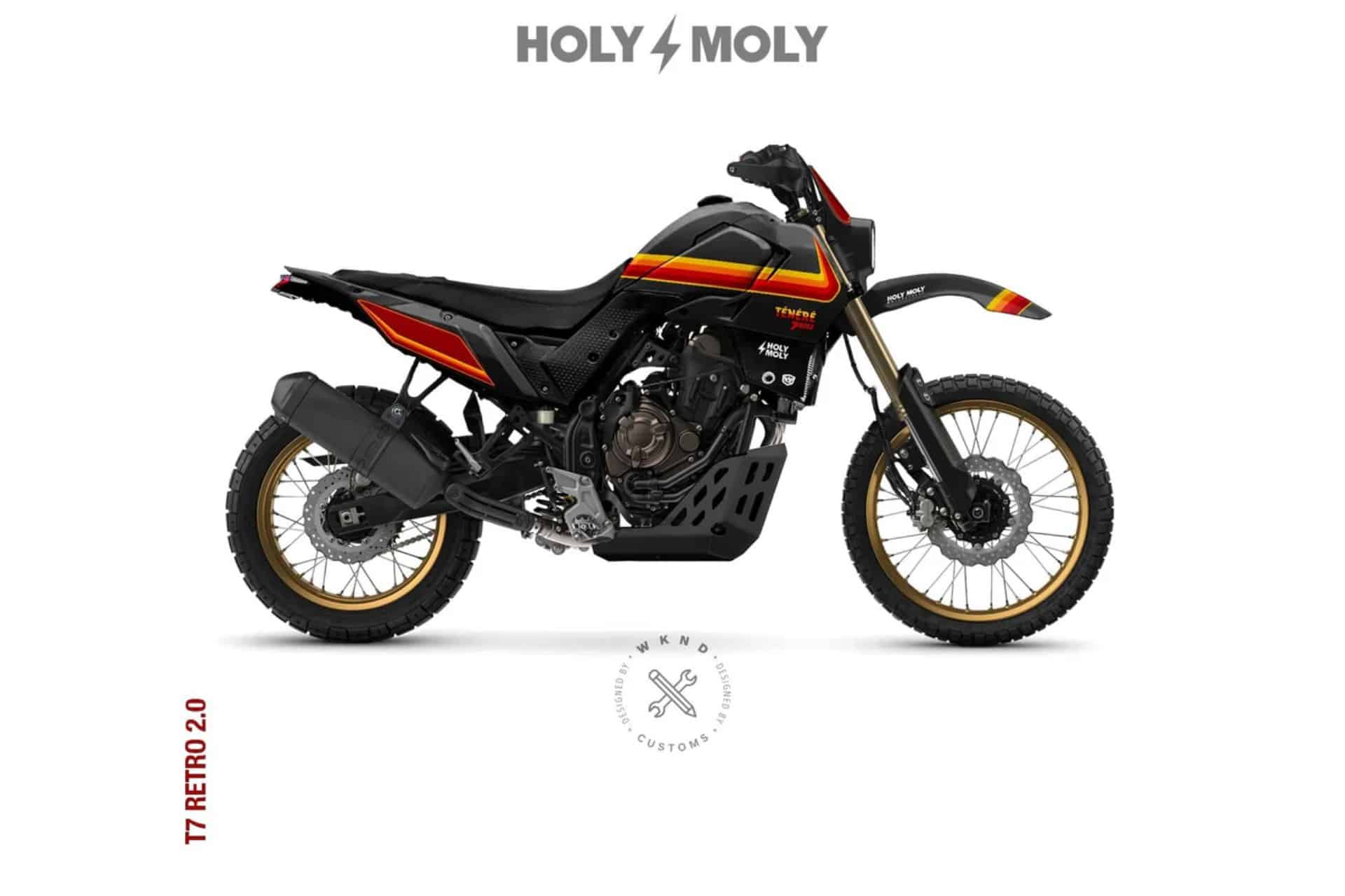 雅马哈 Tenere 700 Holy Moly 套件复古 2.0