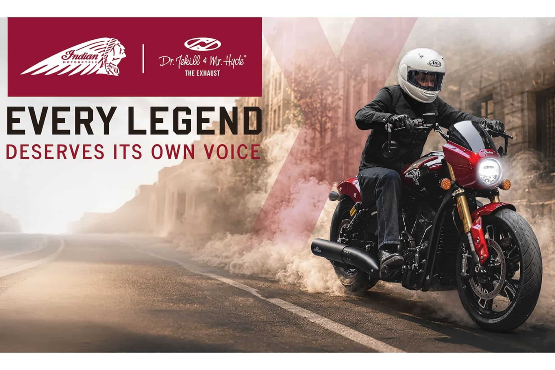 Indian Motorcycle y Dr. Jekill & Mr. Hyde anuncian un acuerdo comercial internacional