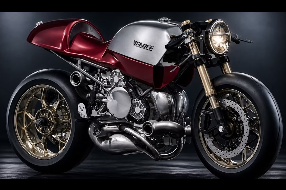 Veloce Motorcycles 推出 Aperion，这是其首款裸露新复古车型，配备“2T X8 发动机”、1,000 cc 和 280 HP 功率